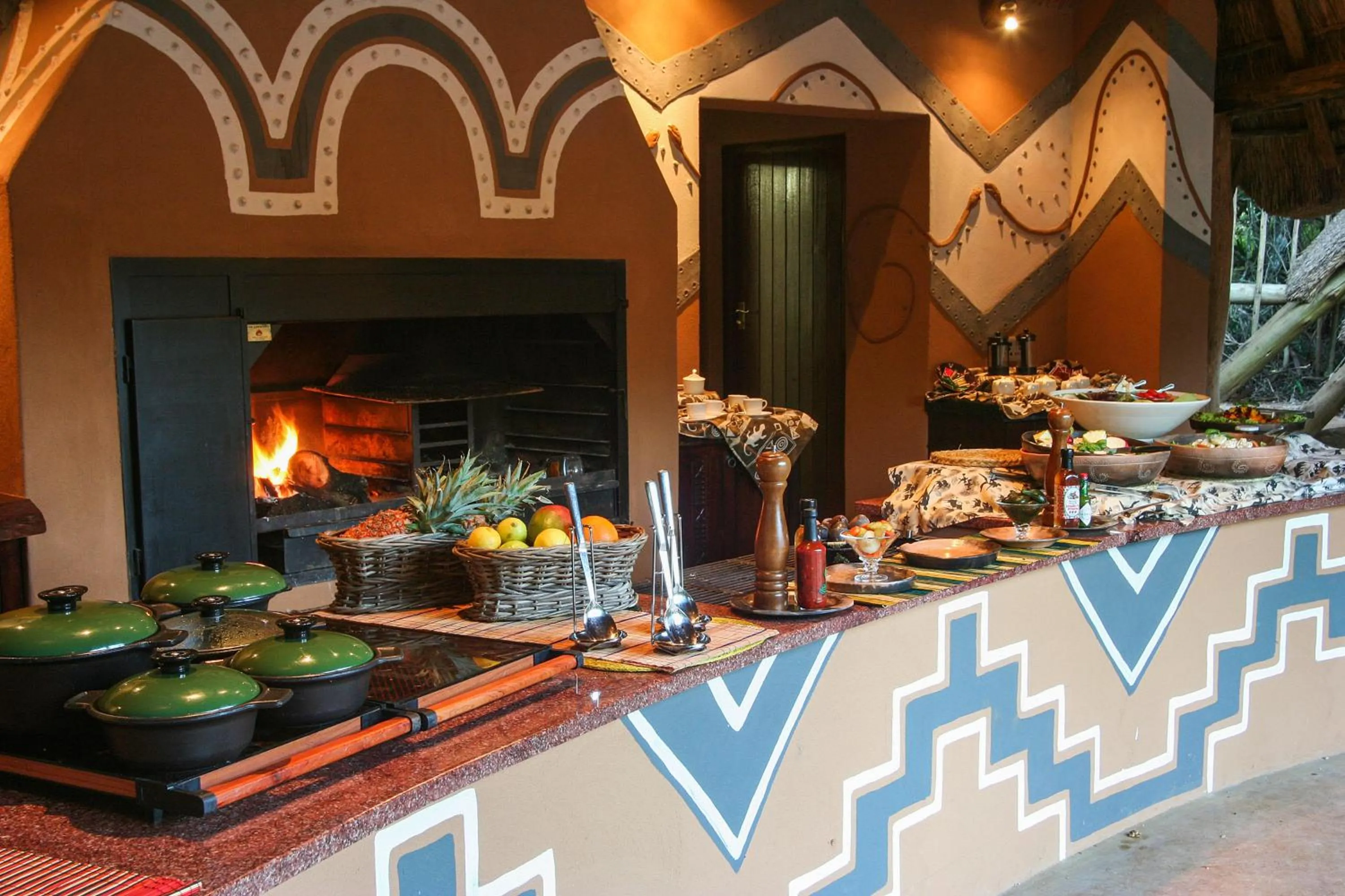 Food in Pumba Private Game Reserve