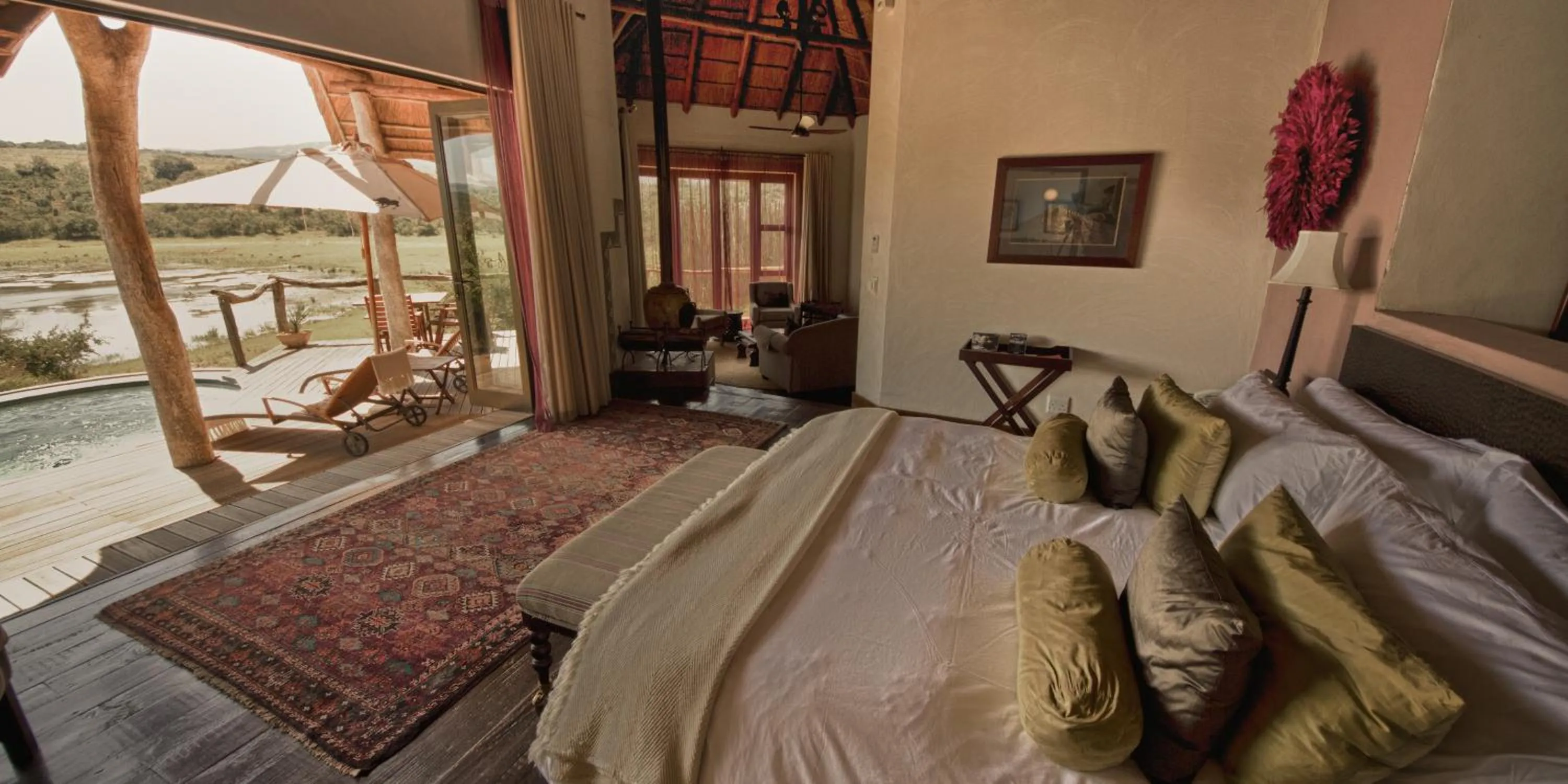 Bedroom, Bed in Pumba Private Game Reserve