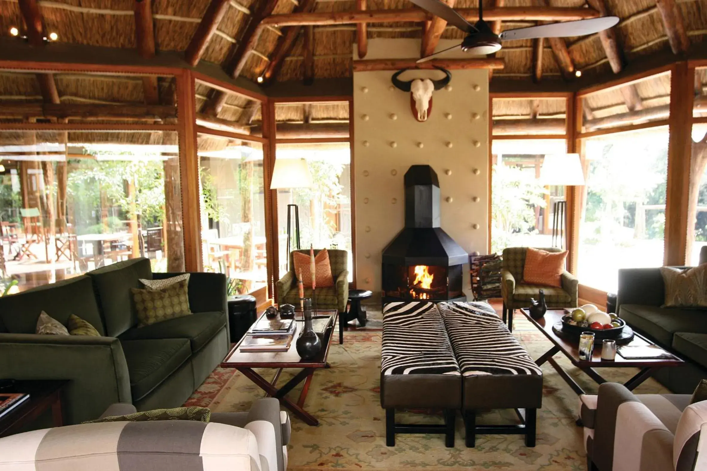 Lounge or bar in Pumba Private Game Reserve Lounge or bar in Pumba Private Game Reserve
