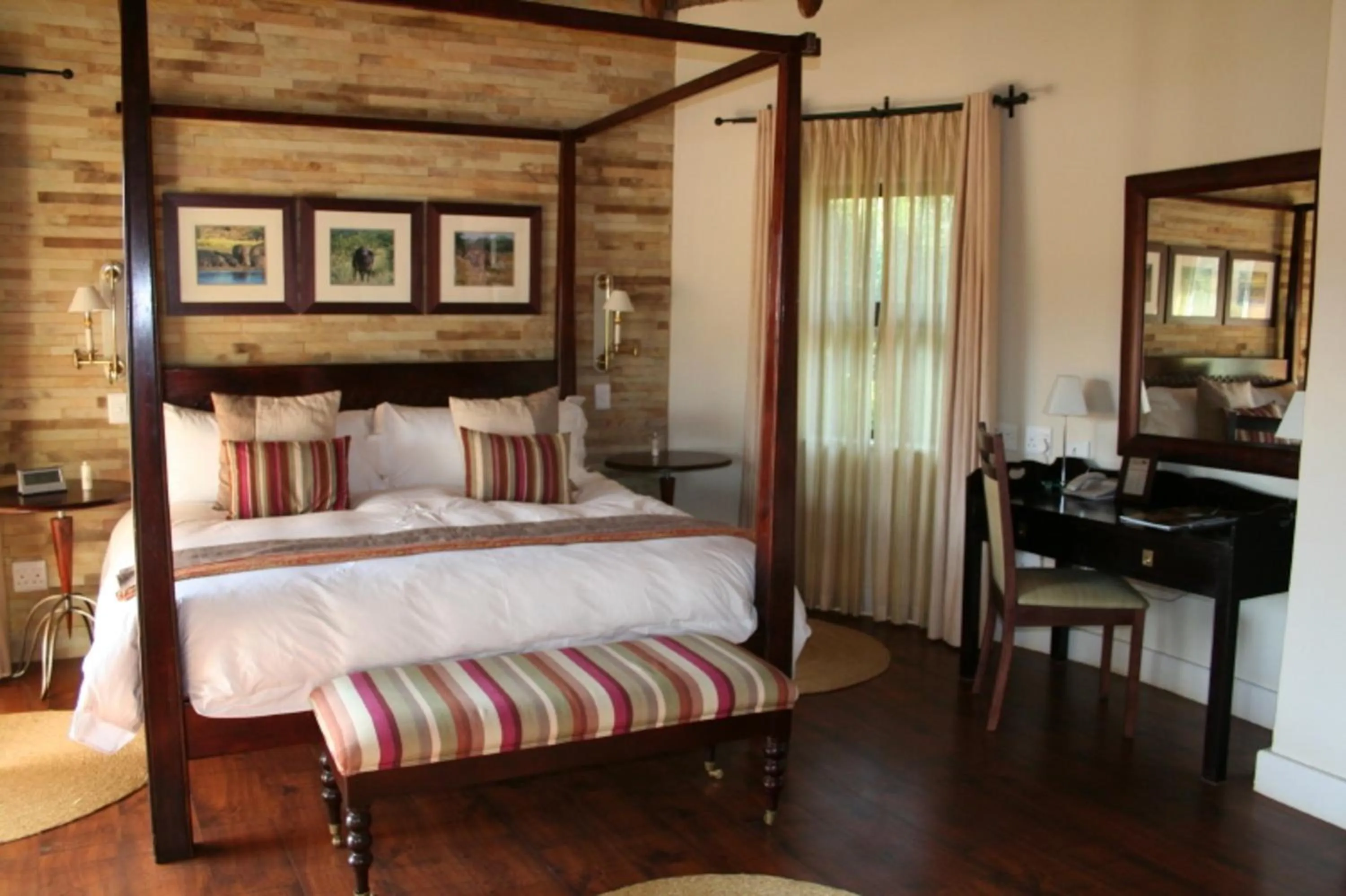 Bed in Pumba Private Game Reserve