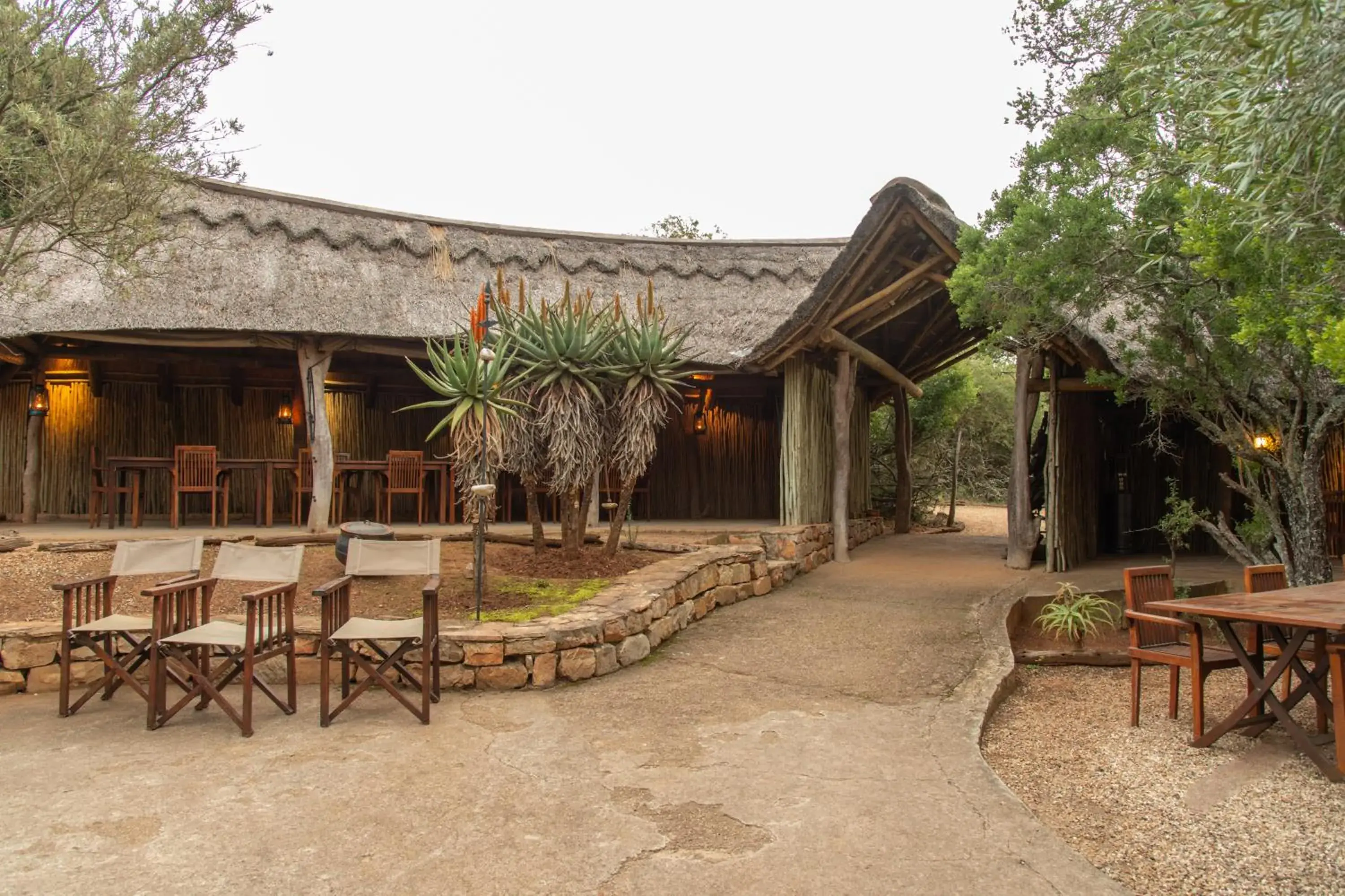 Property building in Pumba Private Game Reserve Property building in Pumba Private Game Reserve