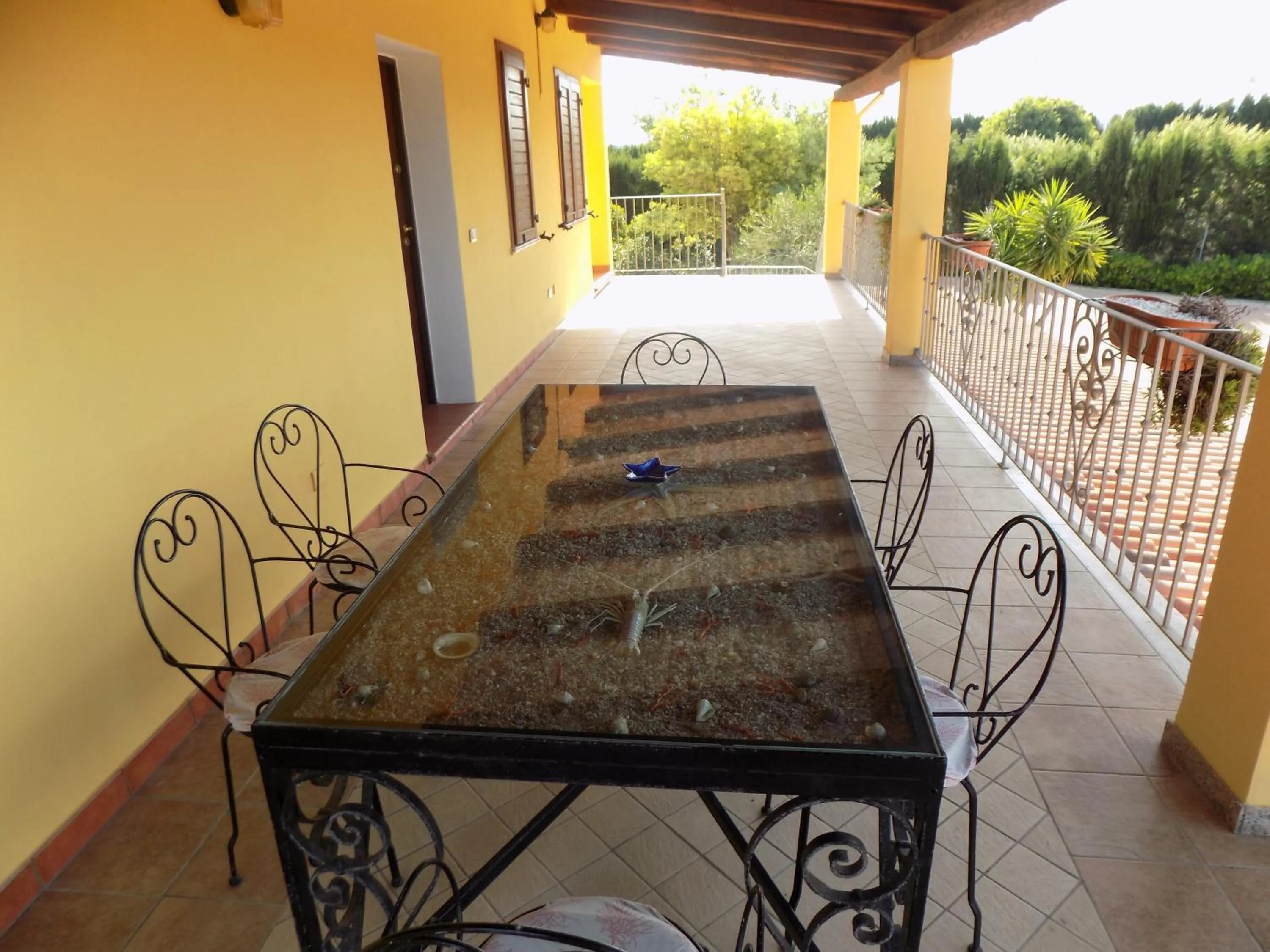 Balcony/Terrace in Villa Sorrentina