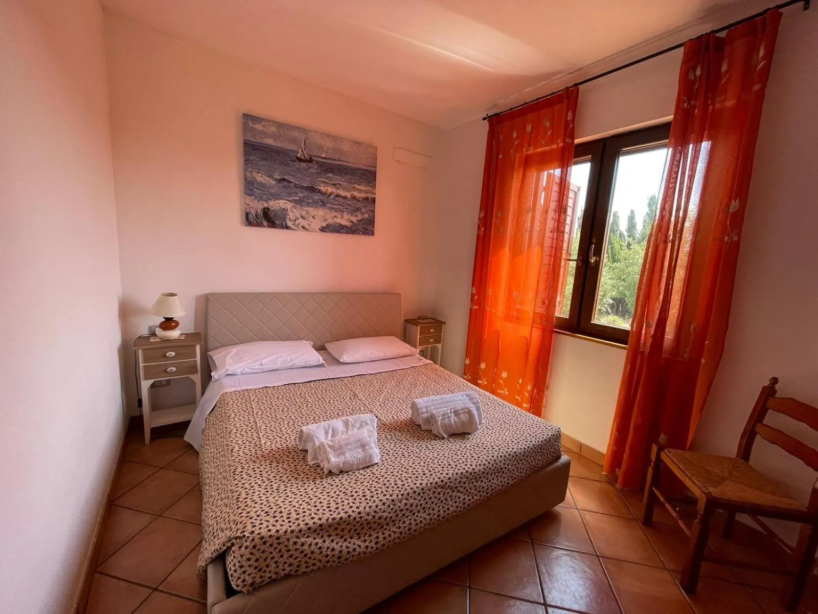 Bed in Villa Sorrentina