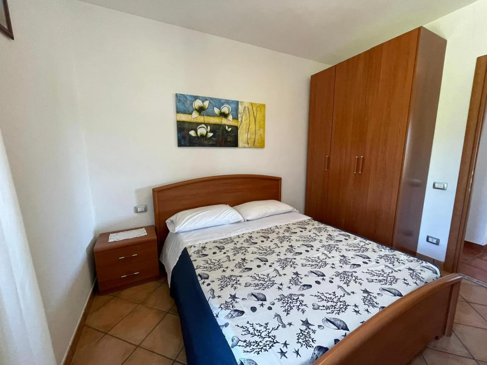 Bed in Villa Sorrentina