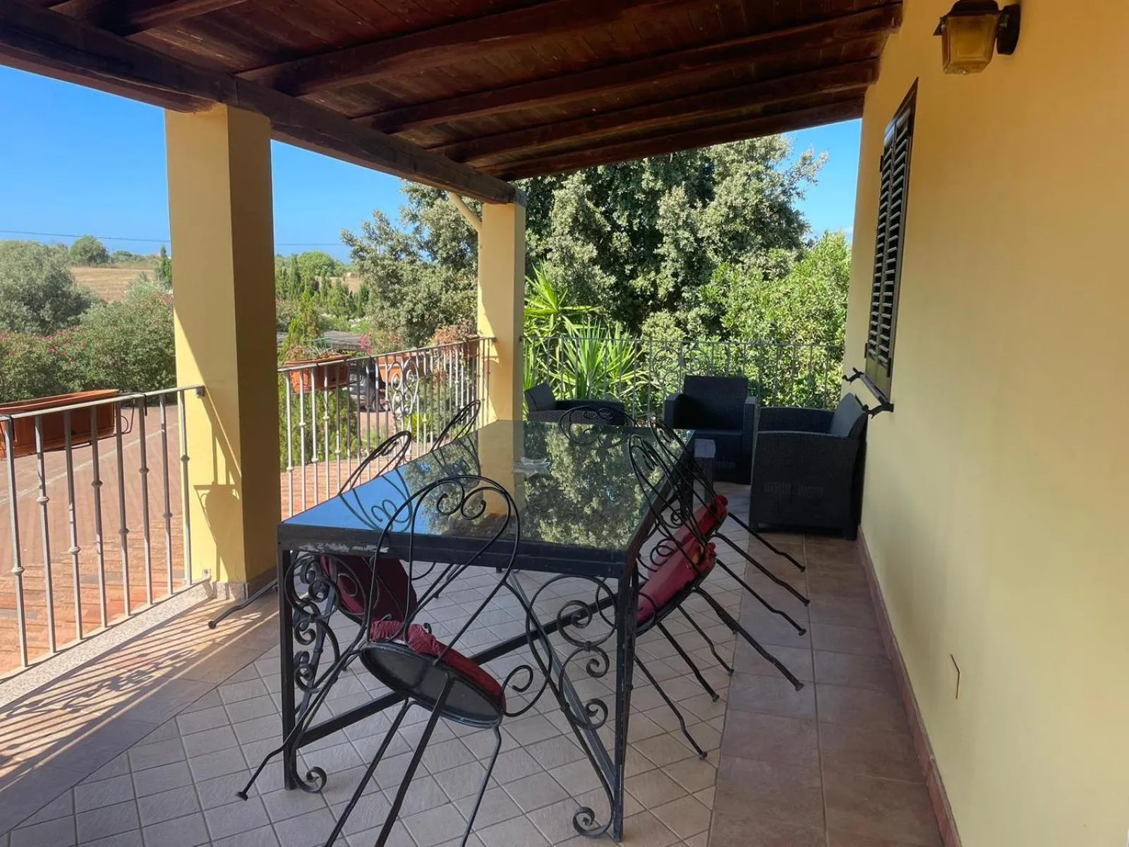 Balcony/Terrace in Villa Sorrentina