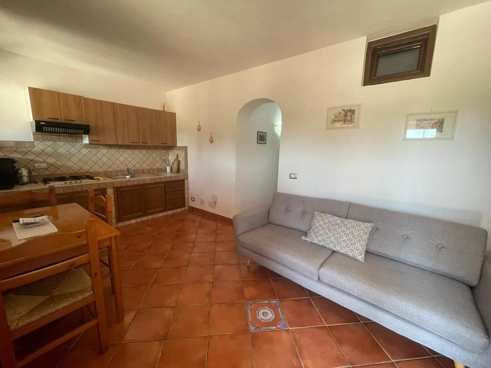 Seating area in Villa Sorrentina