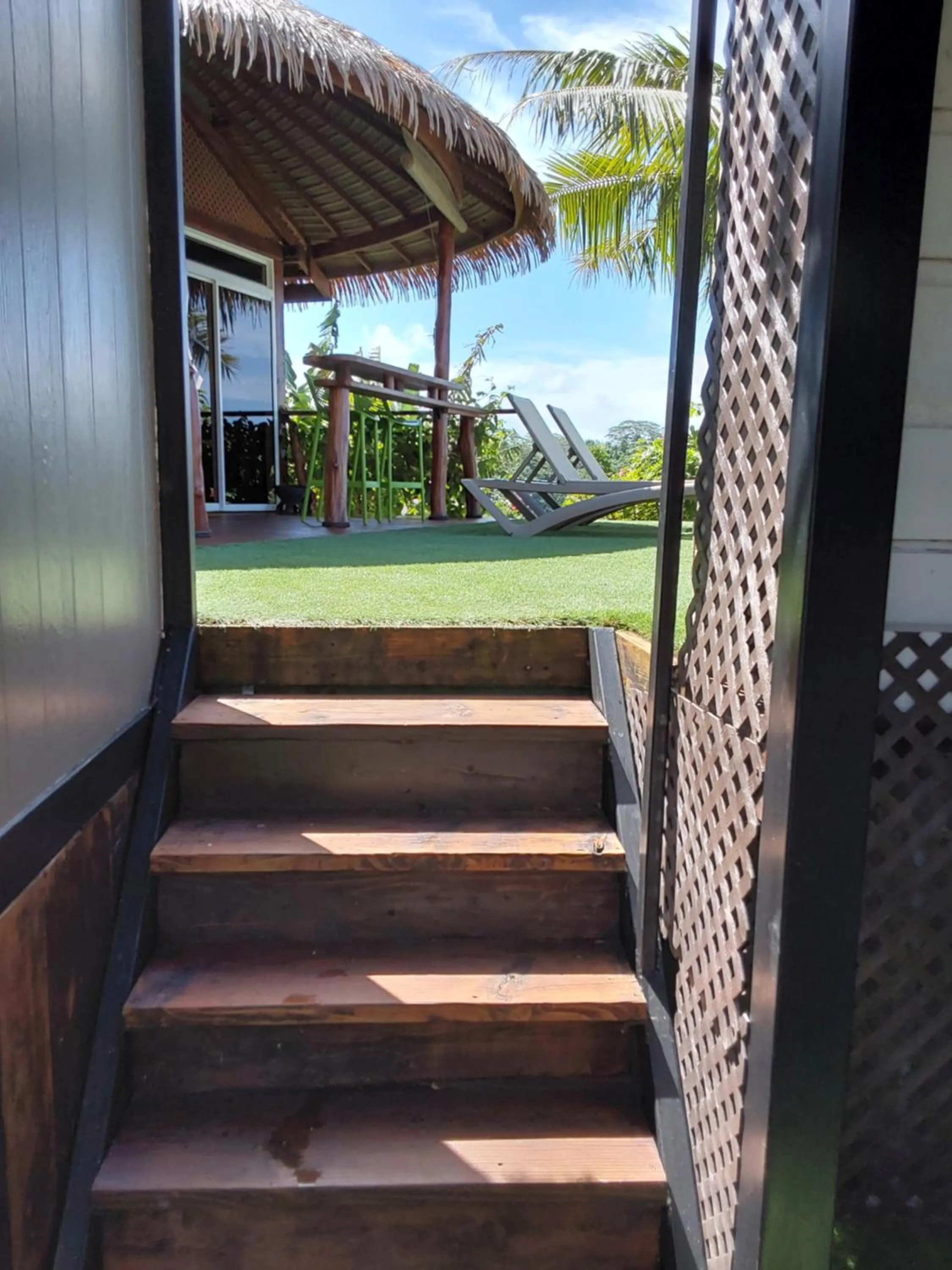 View (from property/room) in Faré Mahi Mahi