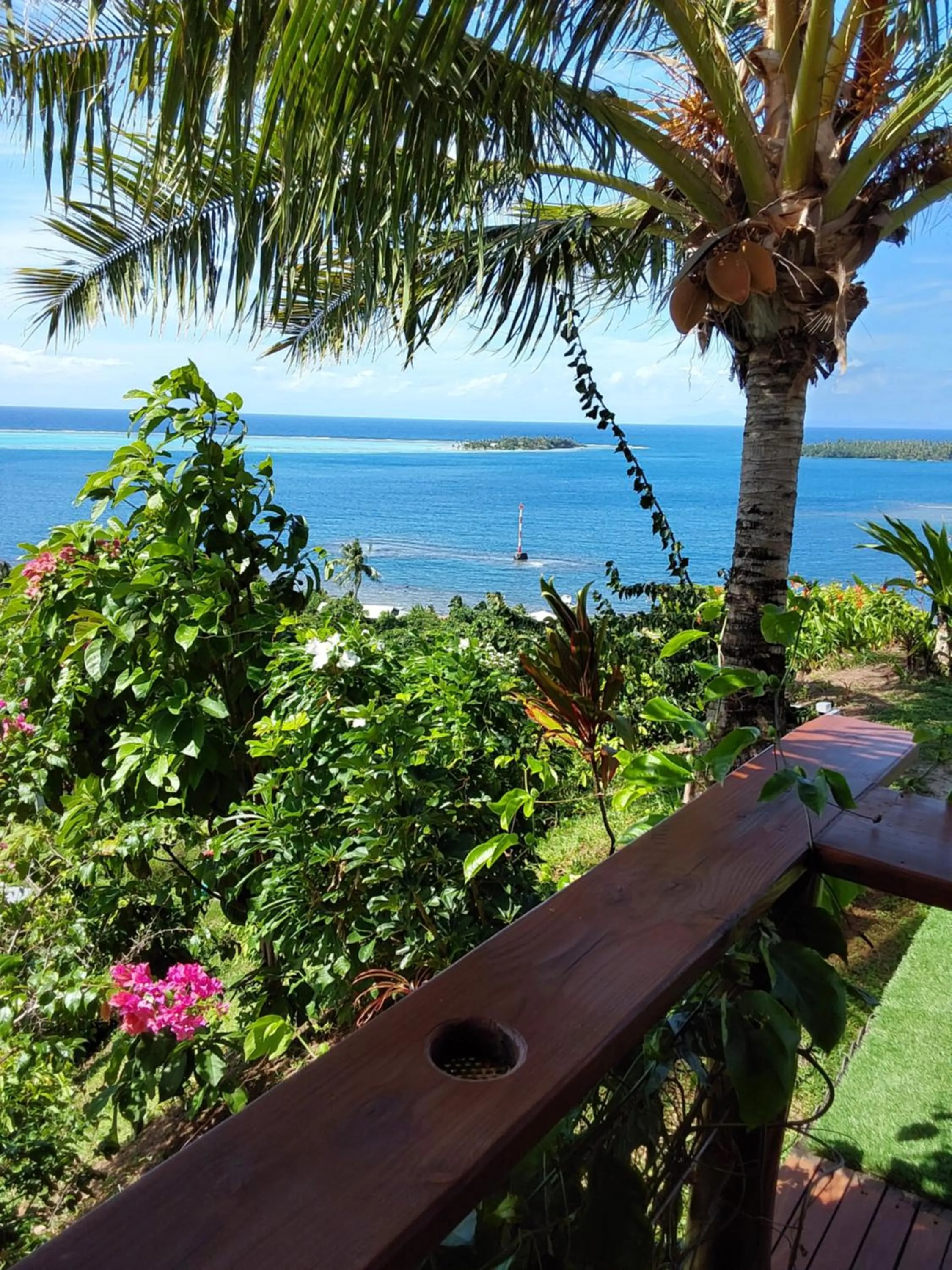View (from property/room) in Faré Mahi Mahi