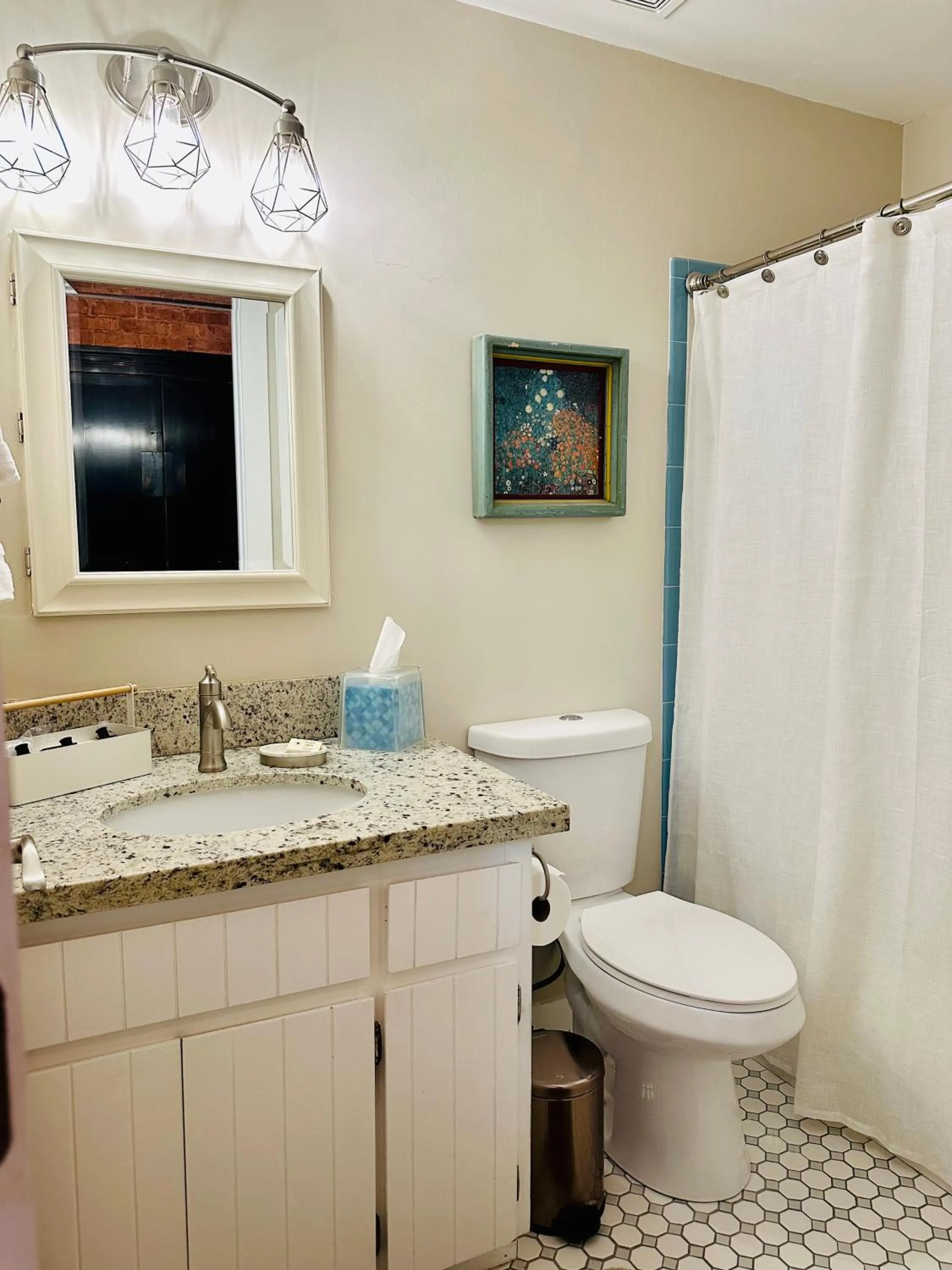 Bathroom in Bisbee Brownstone Suites