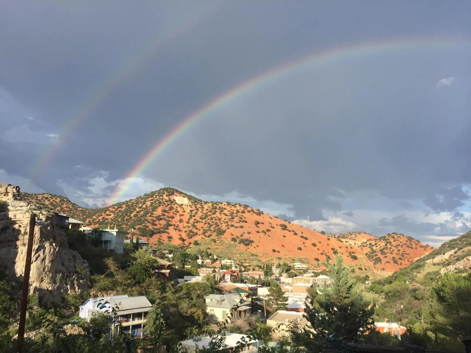 Natural landscape in Bisbee Brownstone Suites