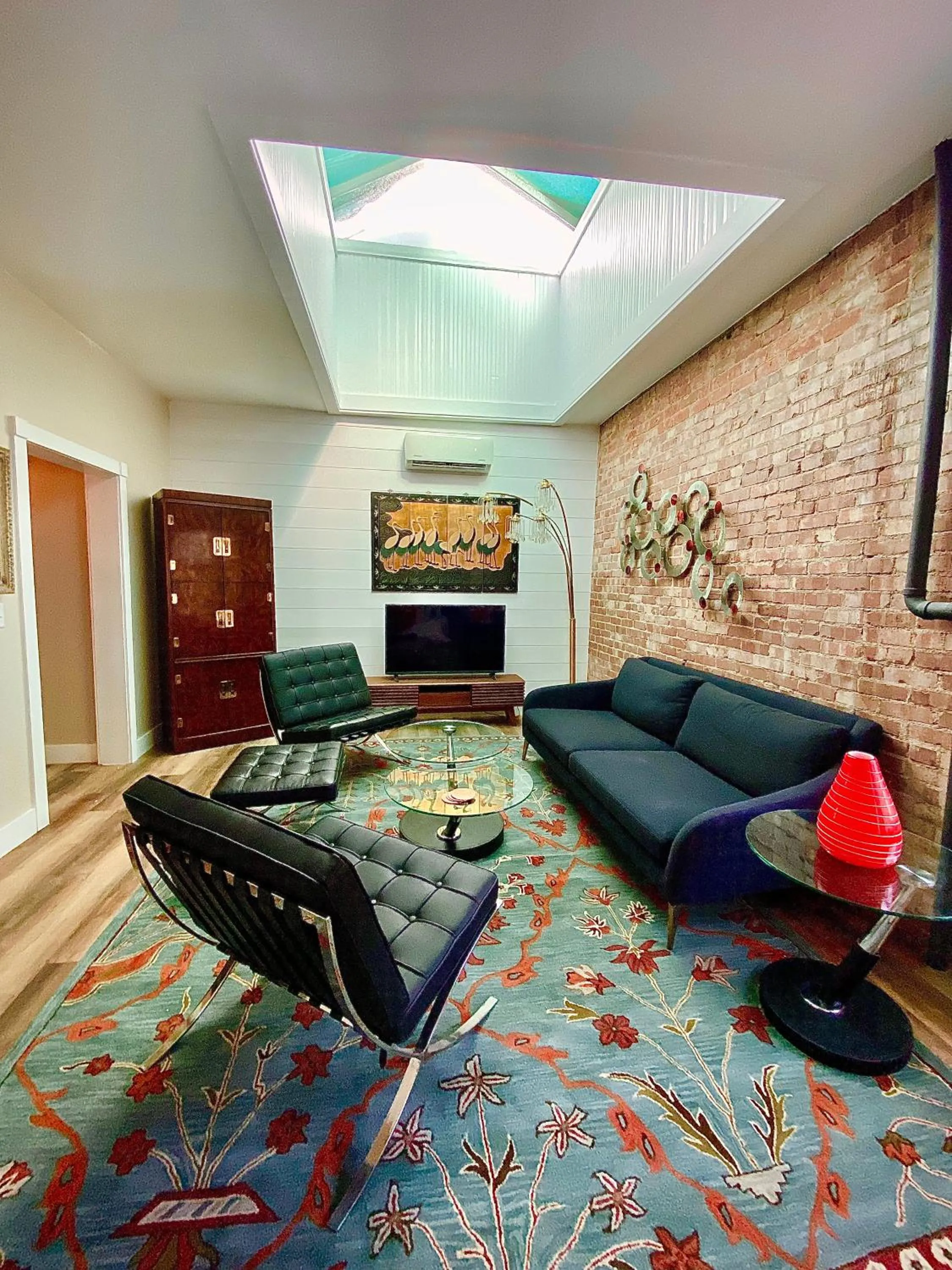 Seating area in Bisbee Brownstone Suites