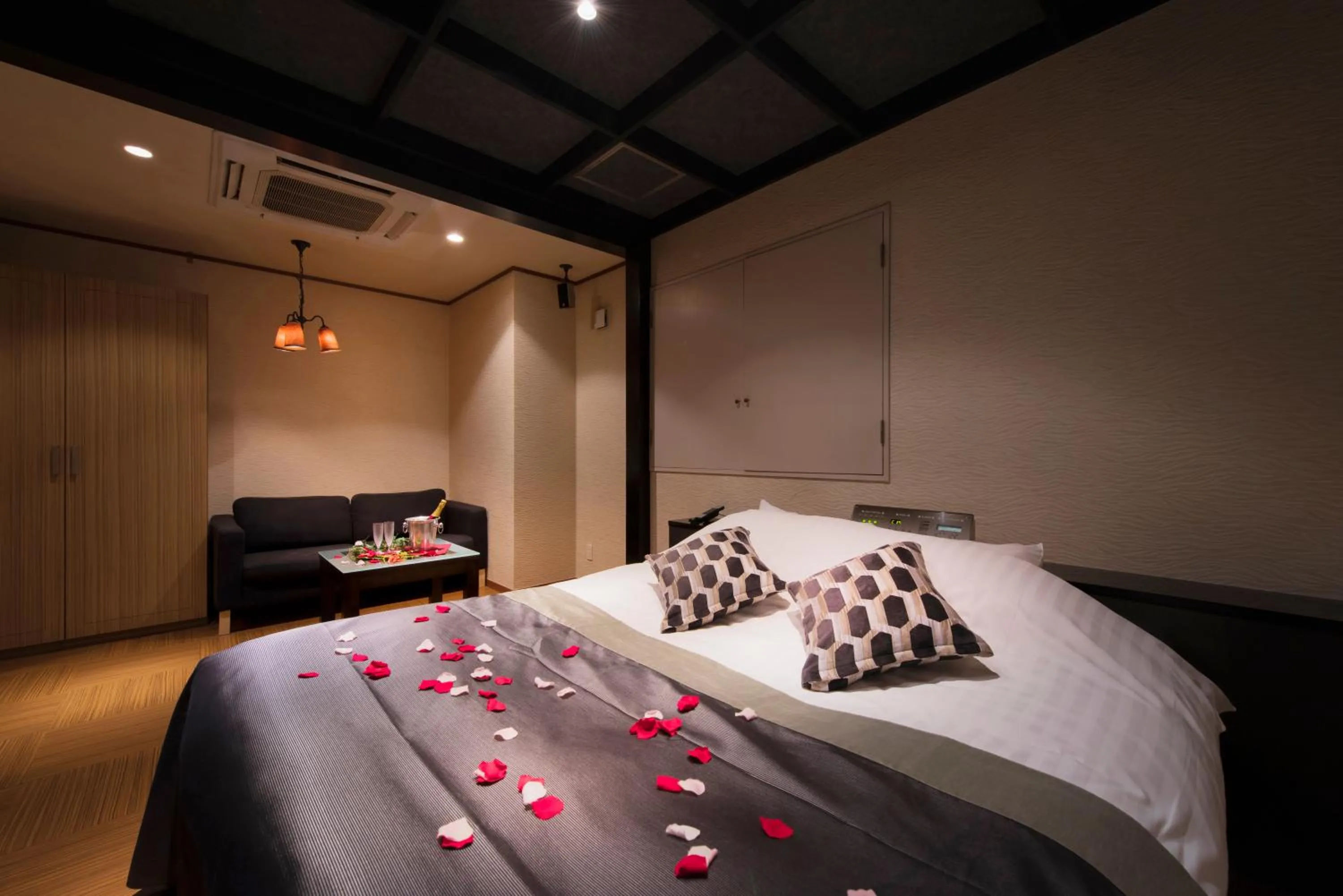 Bed in Hotel LUNE CLAIRE (Adult Only)