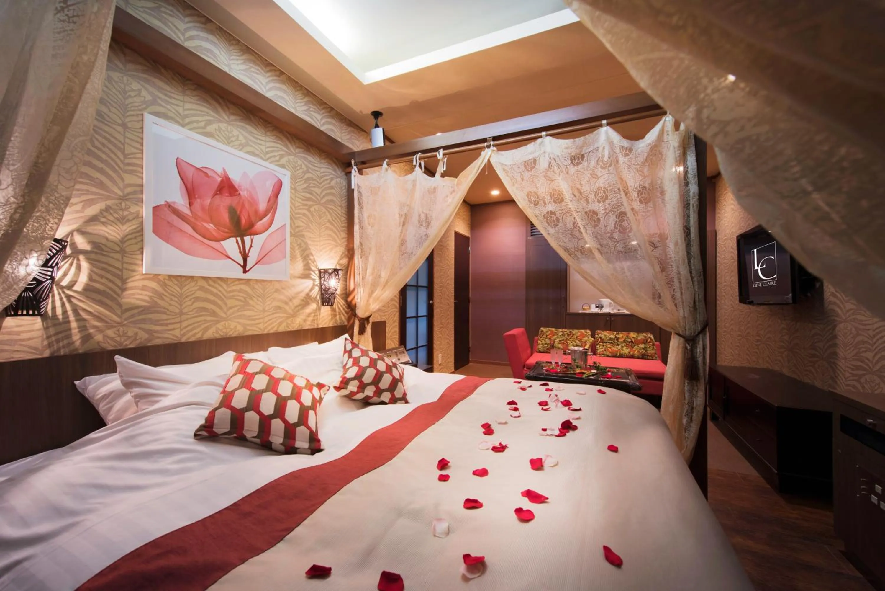 Bed in Hotel LUNE CLAIRE (Adult Only)