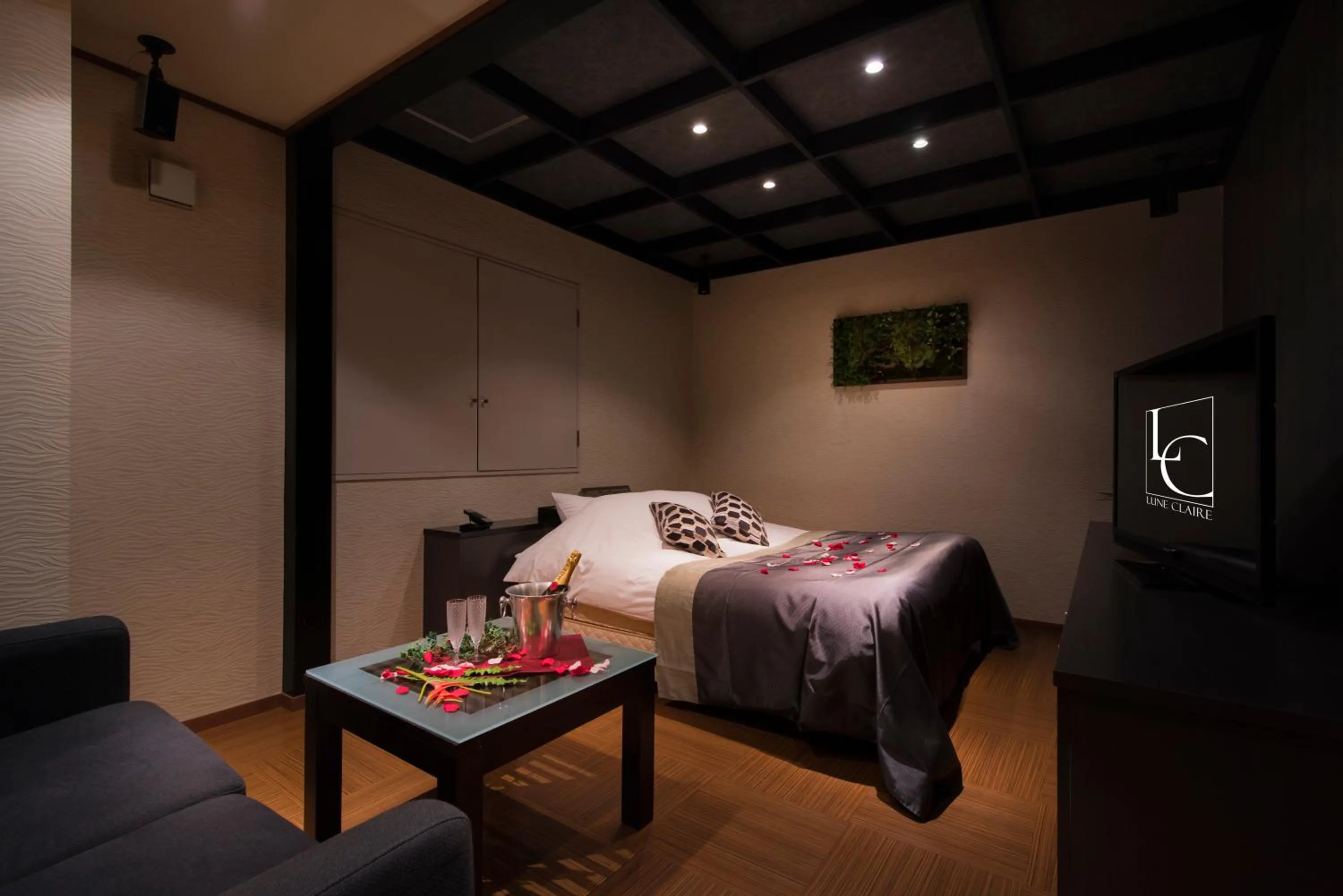 Bed in Hotel LUNE CLAIRE (Adult Only)