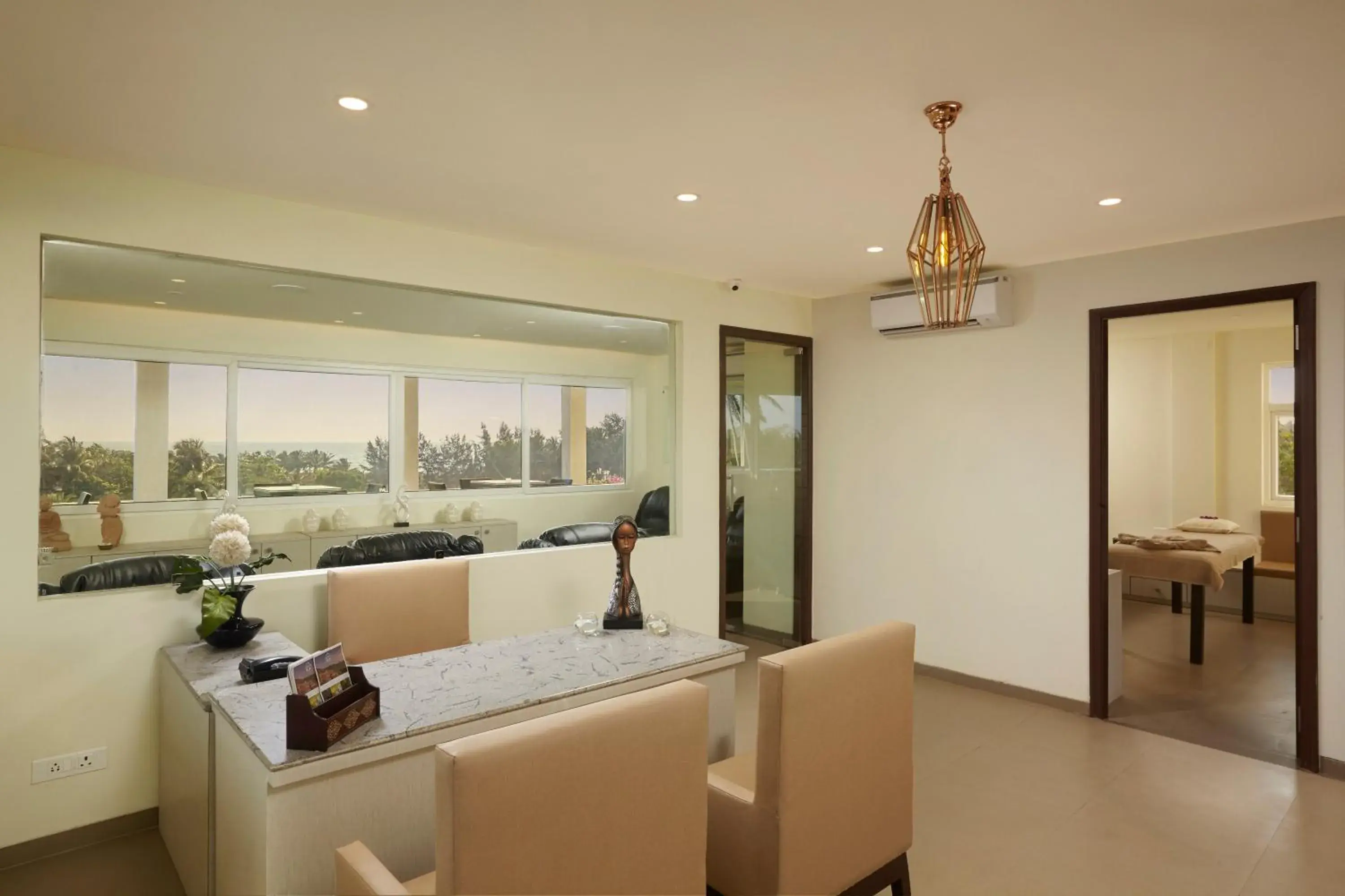 Spa and wellness centre/facilities in The Acacia Morjim Spa and wellness centre/facilities in The Acacia Morjim