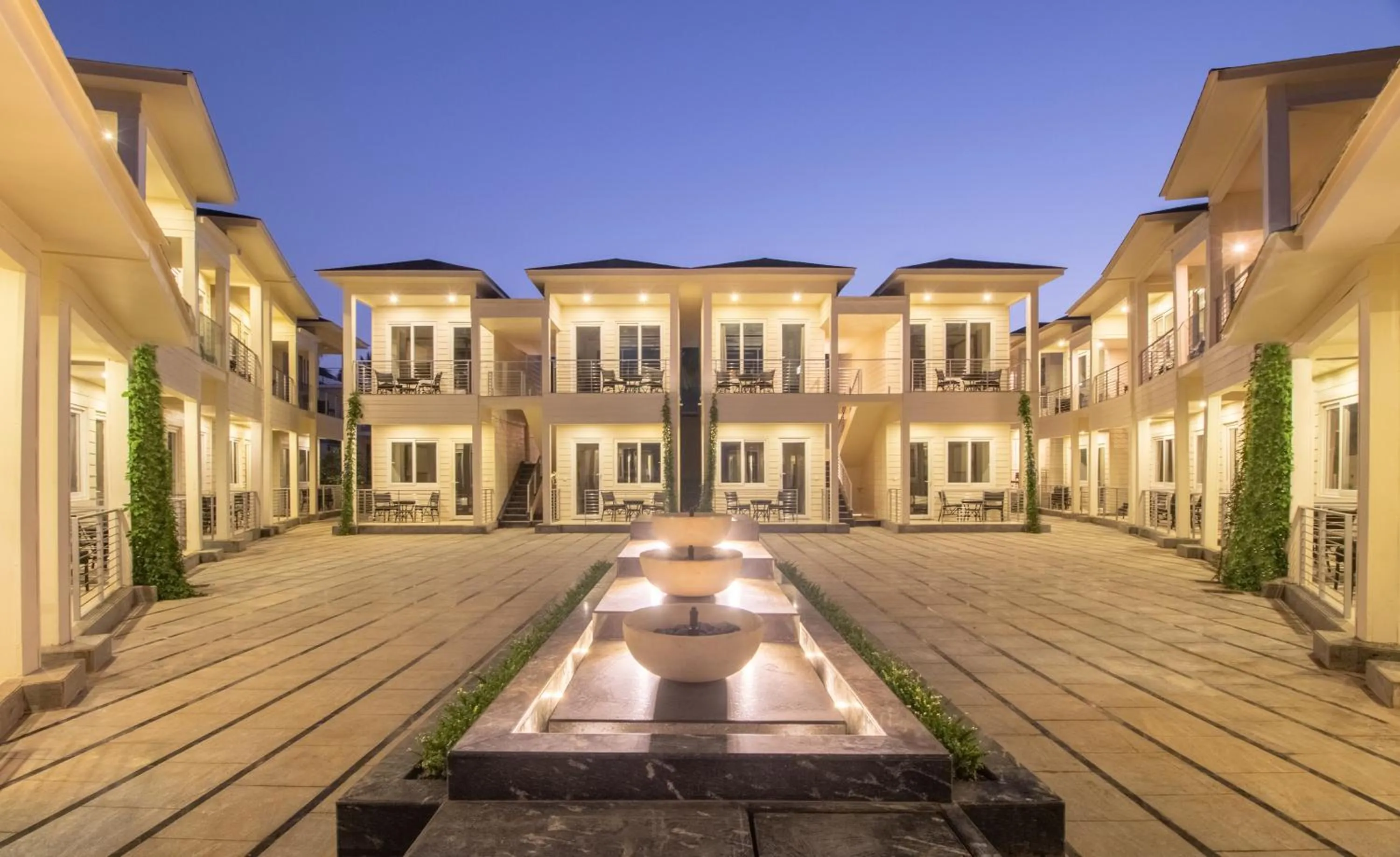 Patio in The Acacia Morjim