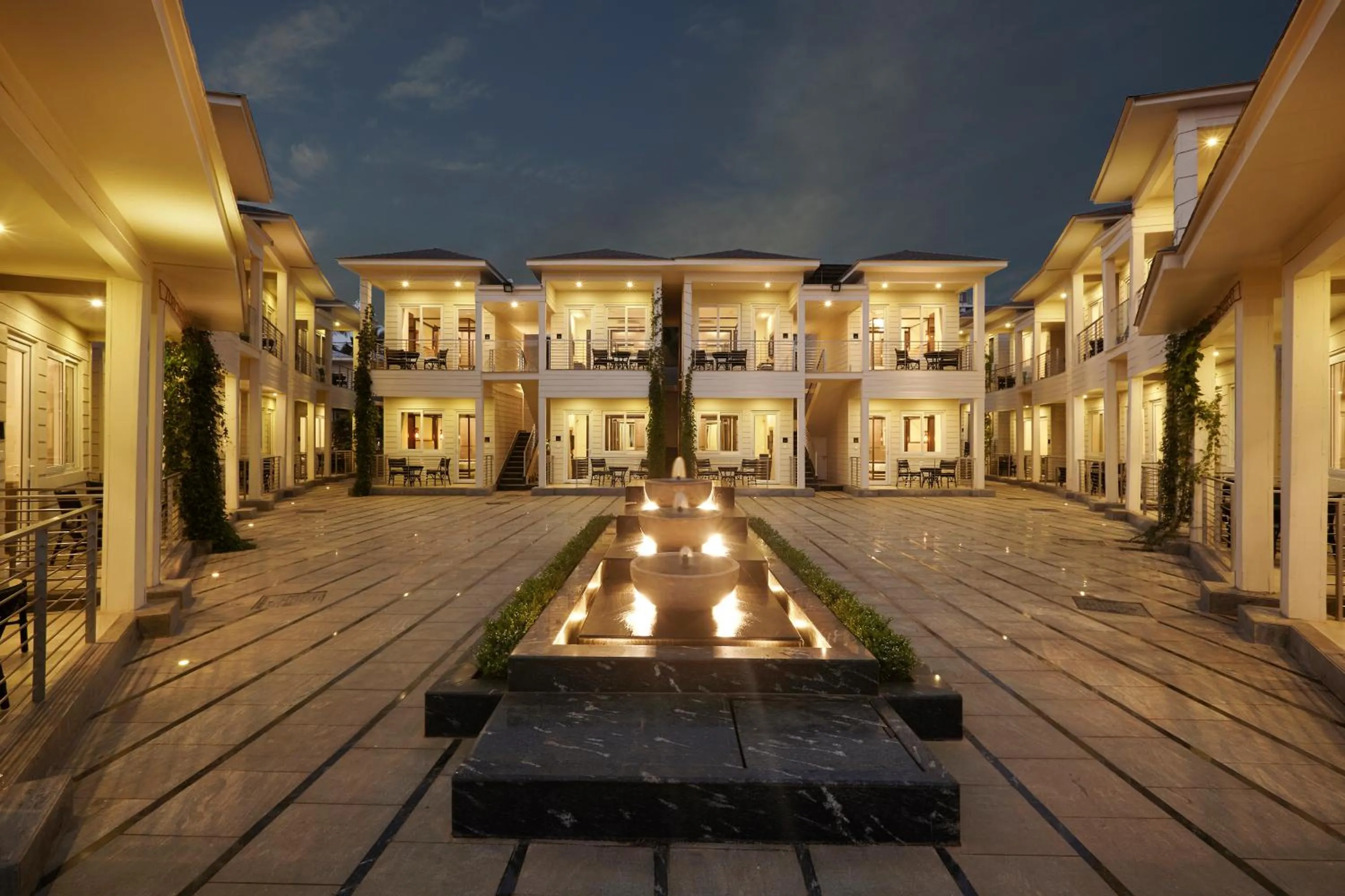 Patio in The Acacia Morjim