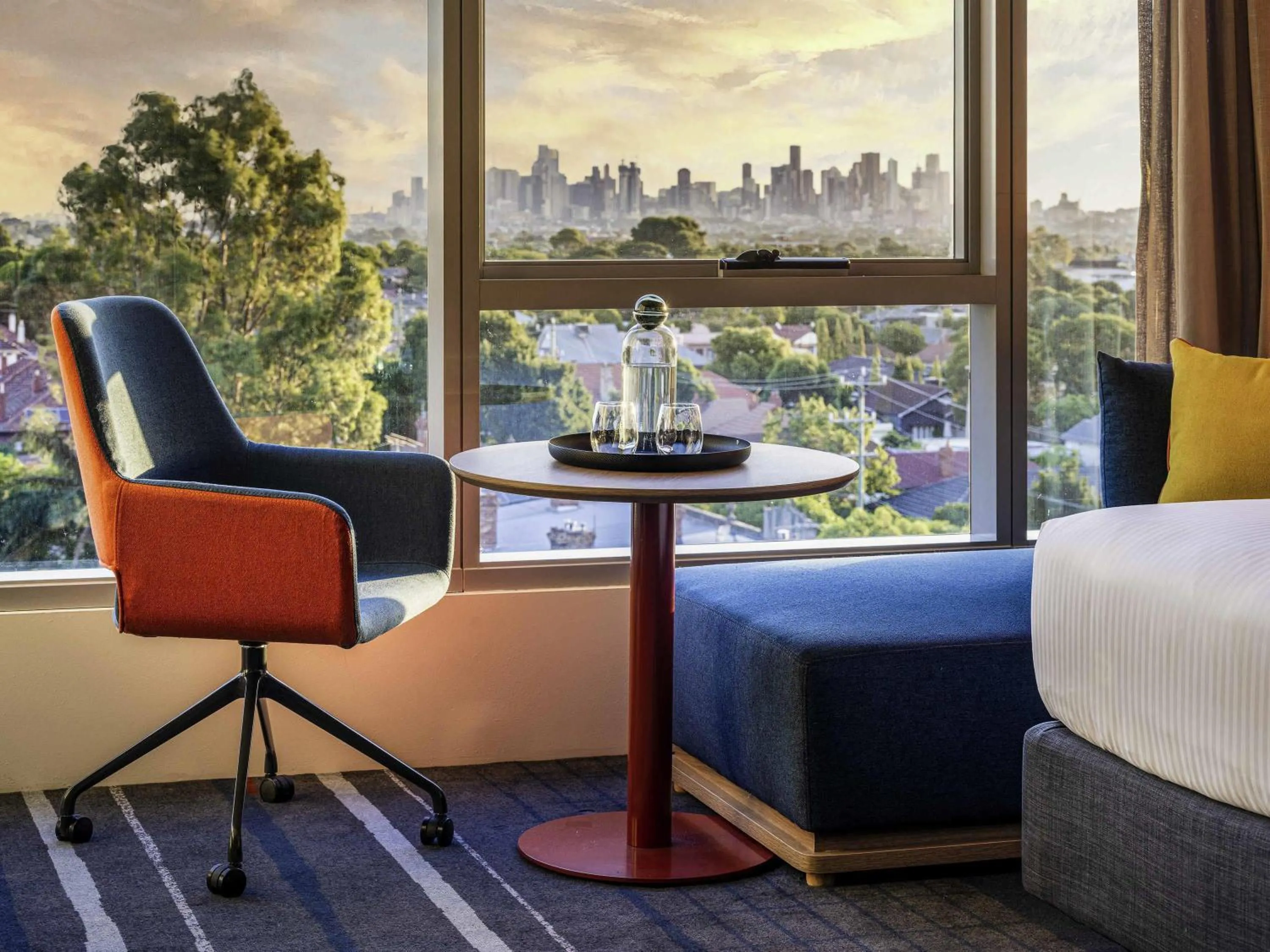Bedroom in Novotel Melbourne Preston