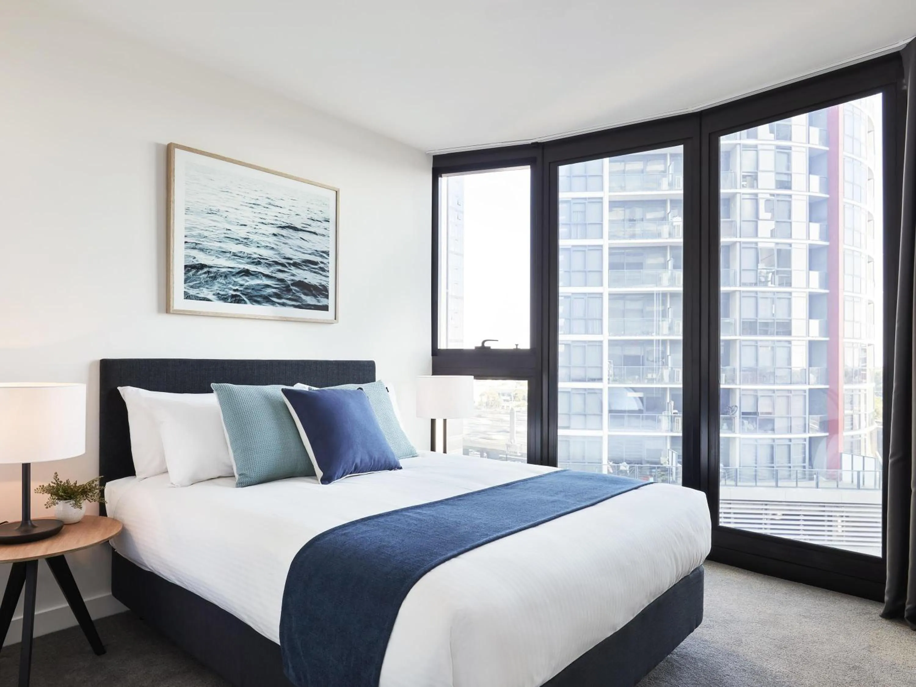 Bedroom, Bed in Shadow Play by Peppers