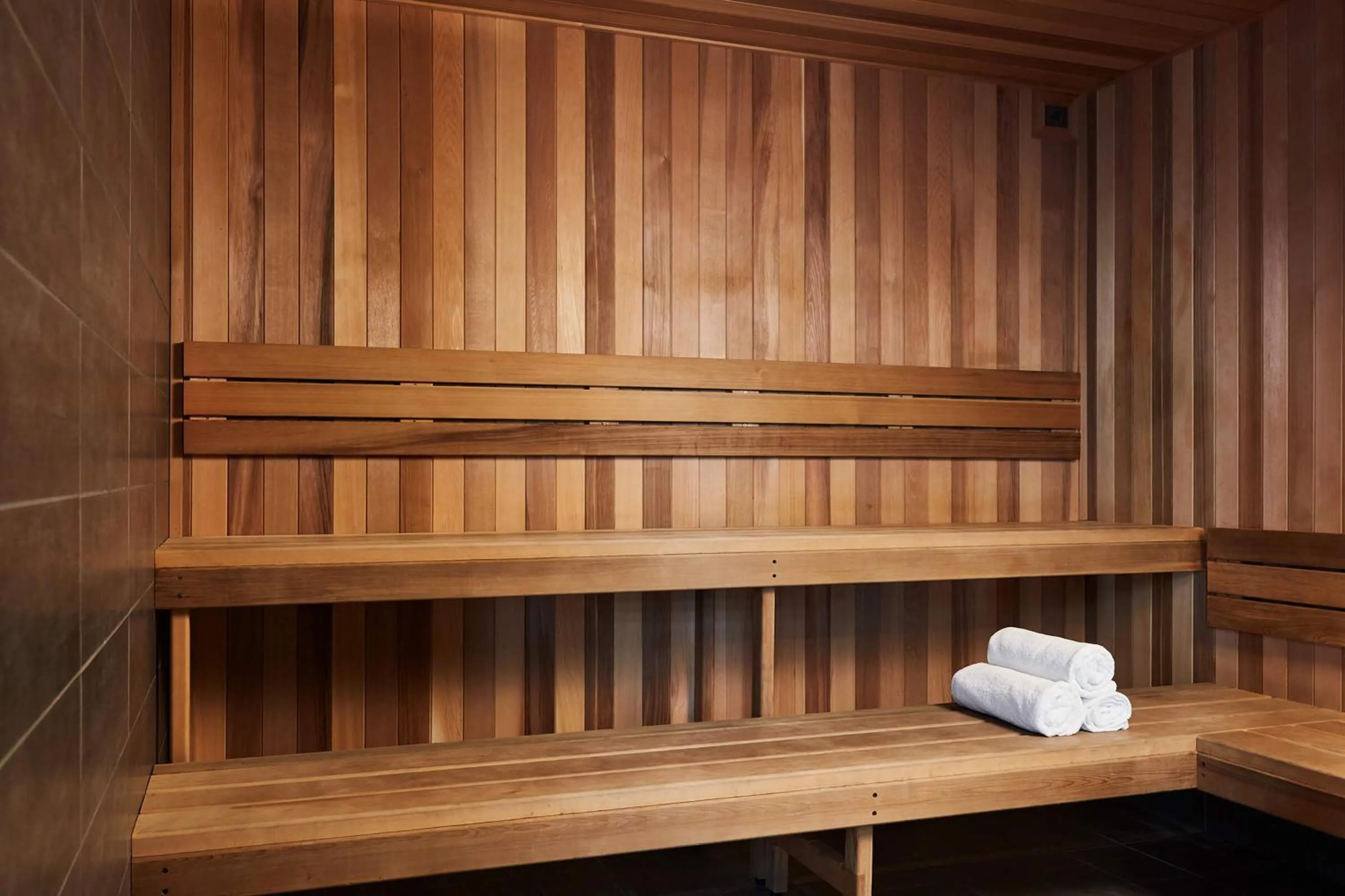 Sauna in Shadow Play by Peppers