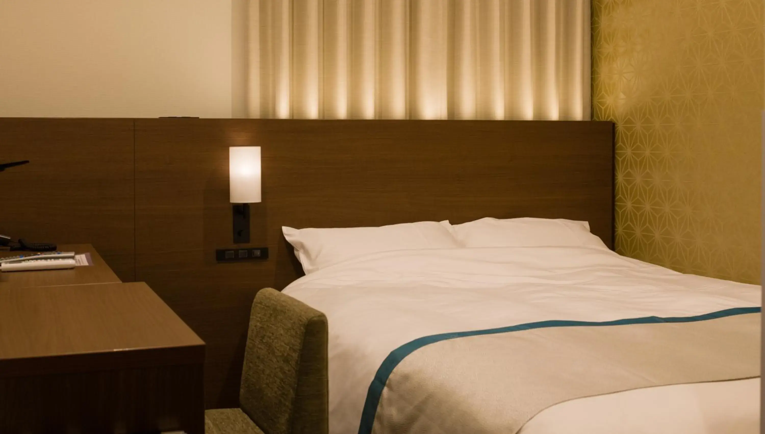 Bed in Tosei Hotel Cocone Ueno Bed in Tosei Hotel Cocone Ueno