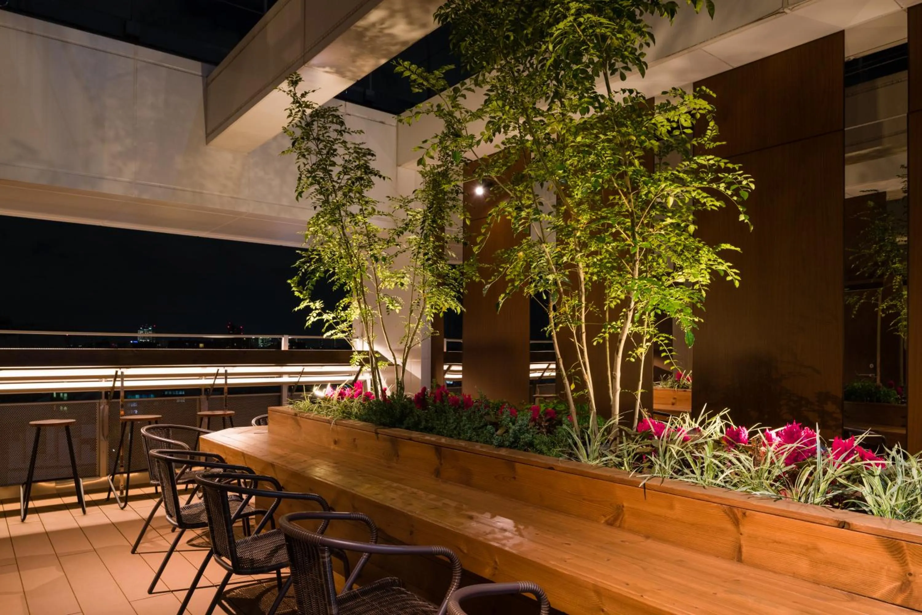 Balcony/Terrace in Tosei Hotel Cocone Ueno