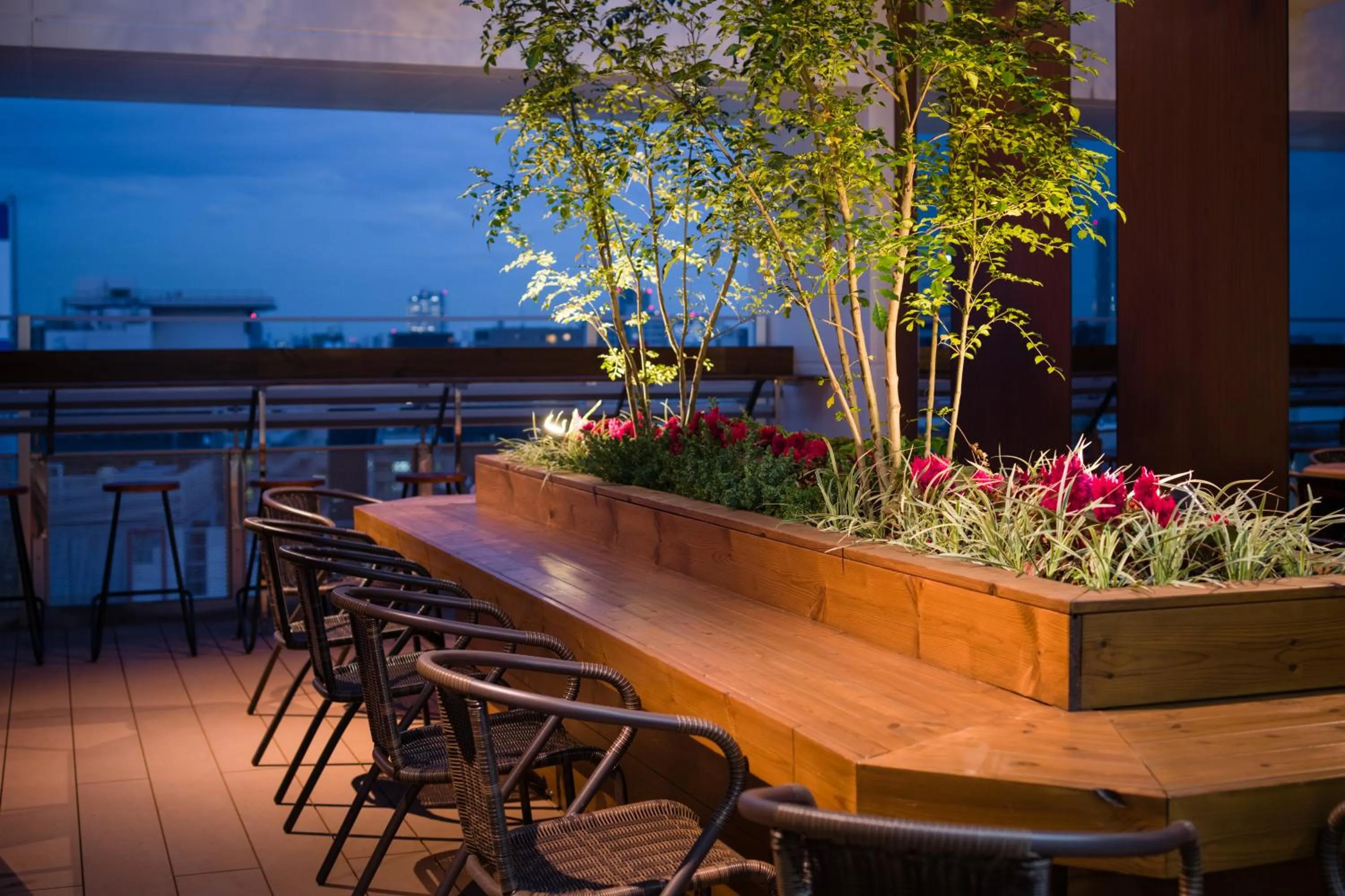 Balcony/Terrace in Tosei Hotel Cocone Ueno