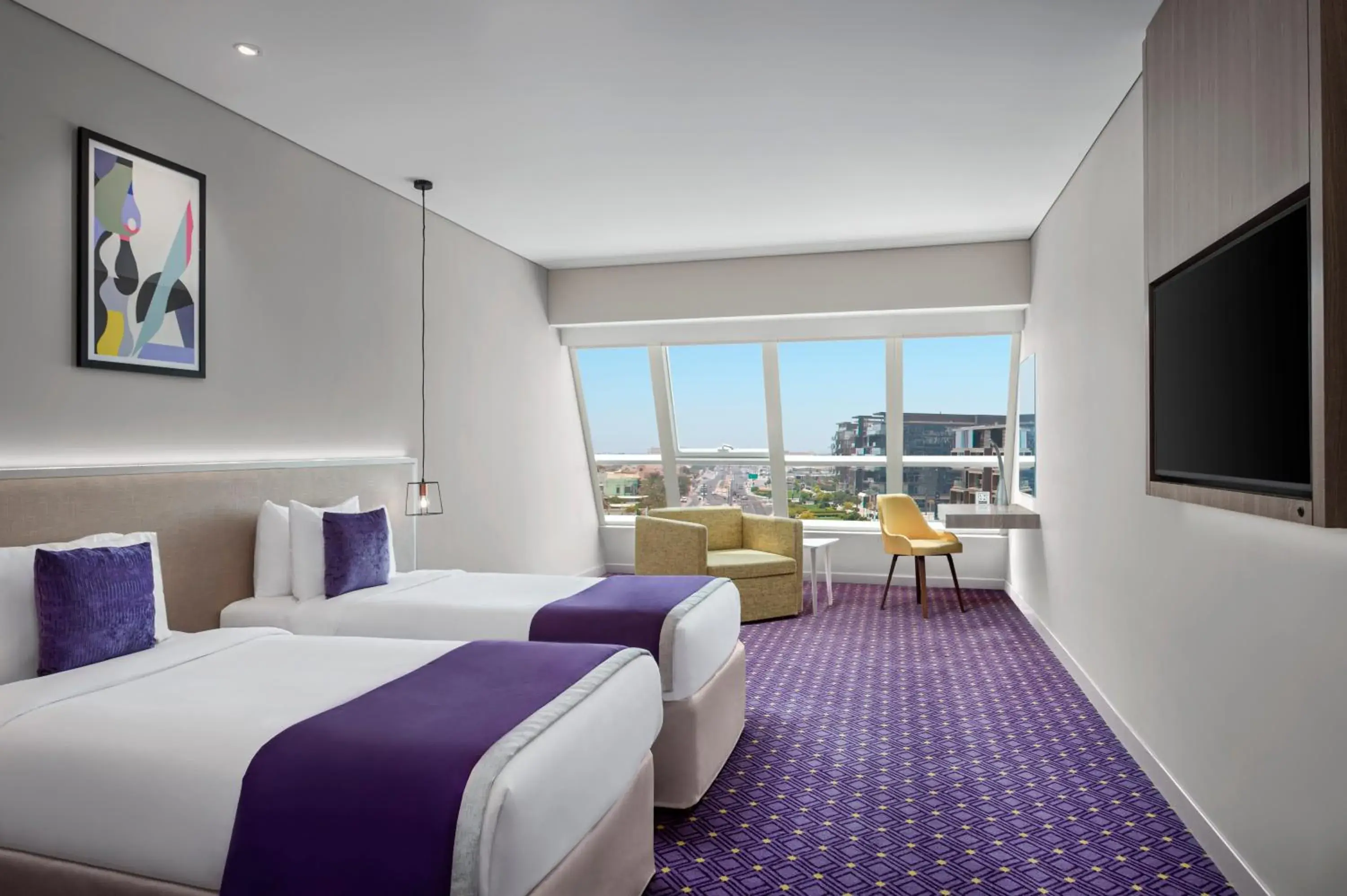 Premium Twin City View in Leva Hotel and Suites, Opposite Downtown Premium Twin City View in Leva Hotel and Suites, Opposite Downtown
