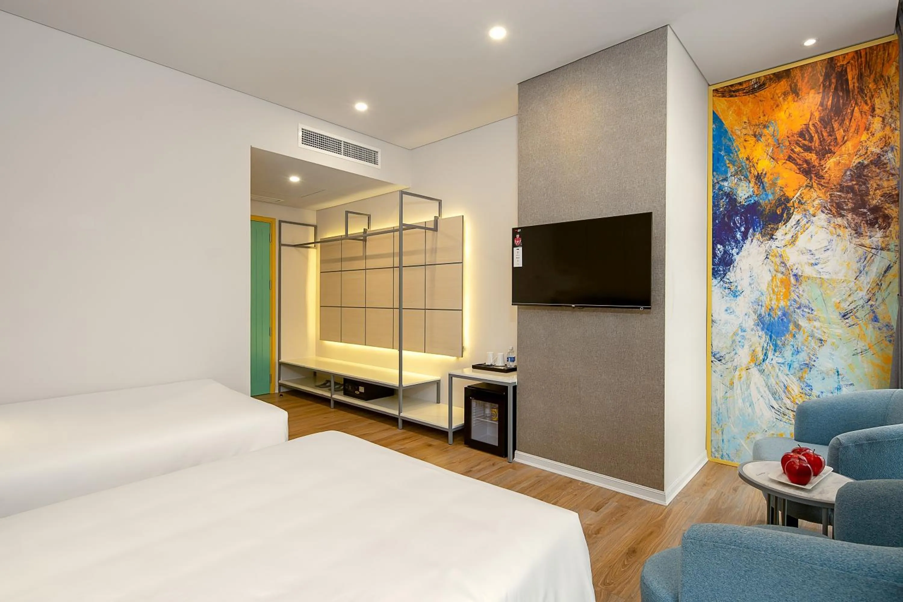 Bed in Grand Citiview Da Nang Hotel