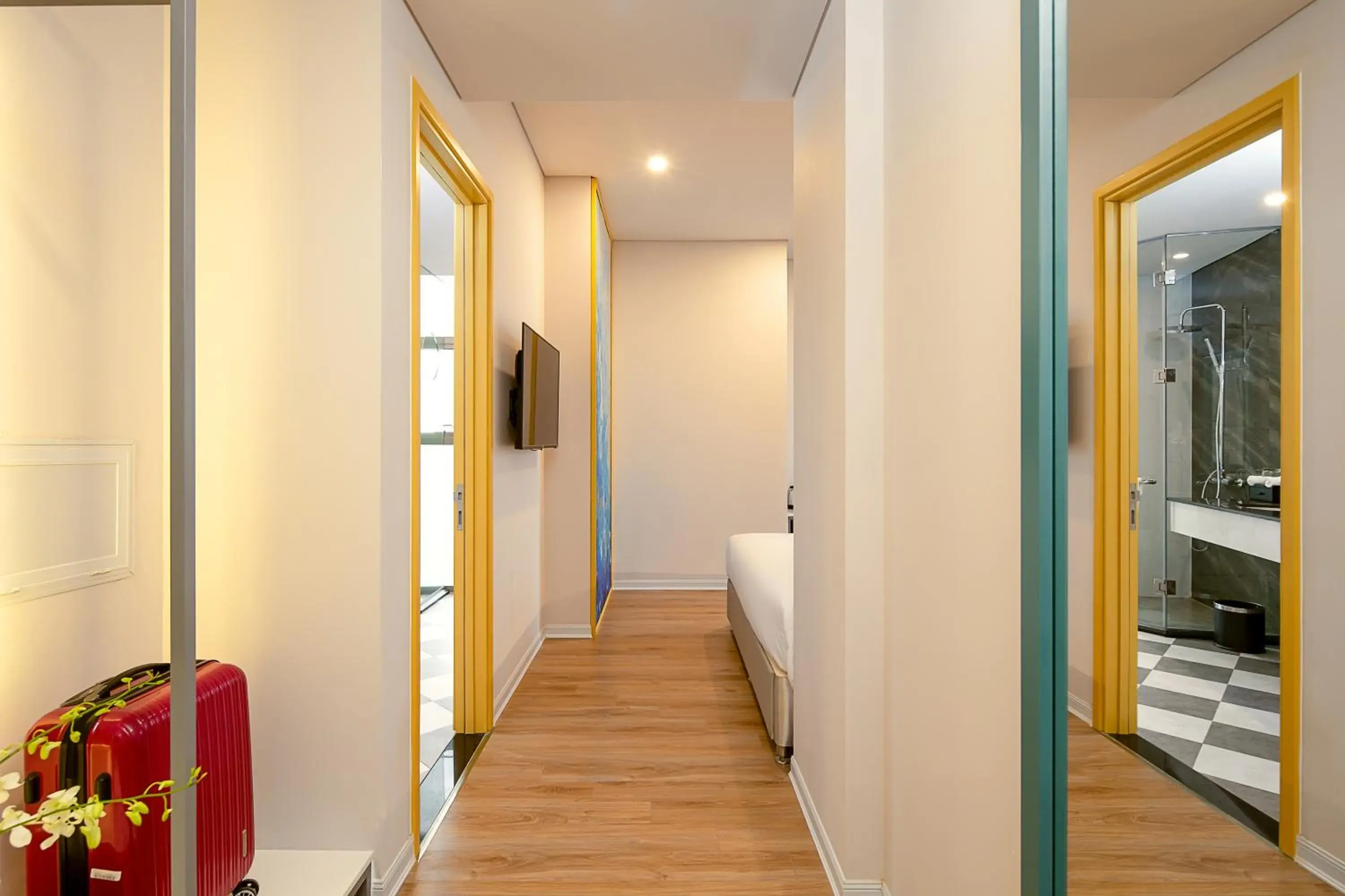 Shower in Grand Citiview Da Nang Hotel Shower in Grand Citiview Da Nang Hotel