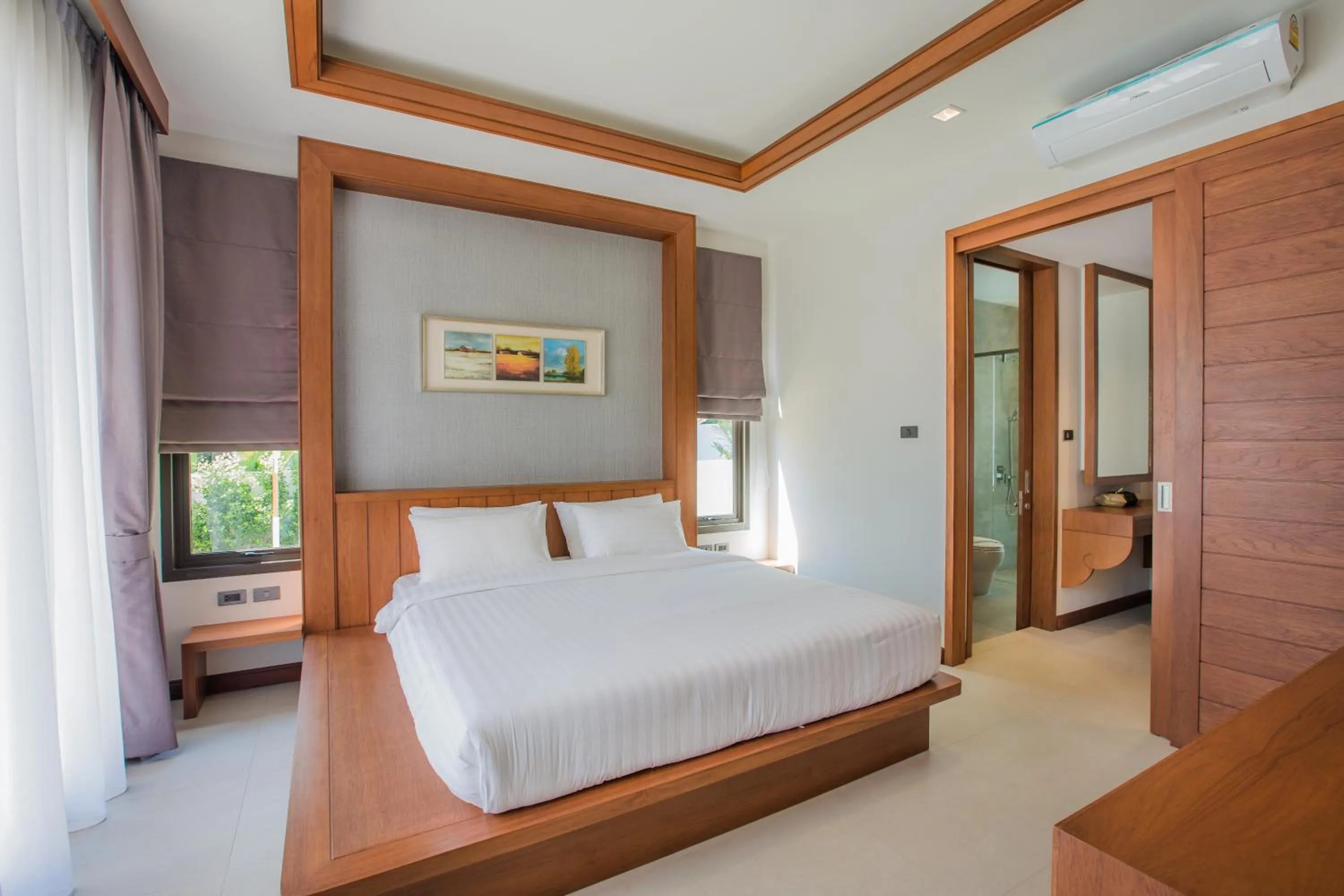 Balcony/Terrace, Bed in Villa Palavee (B2)