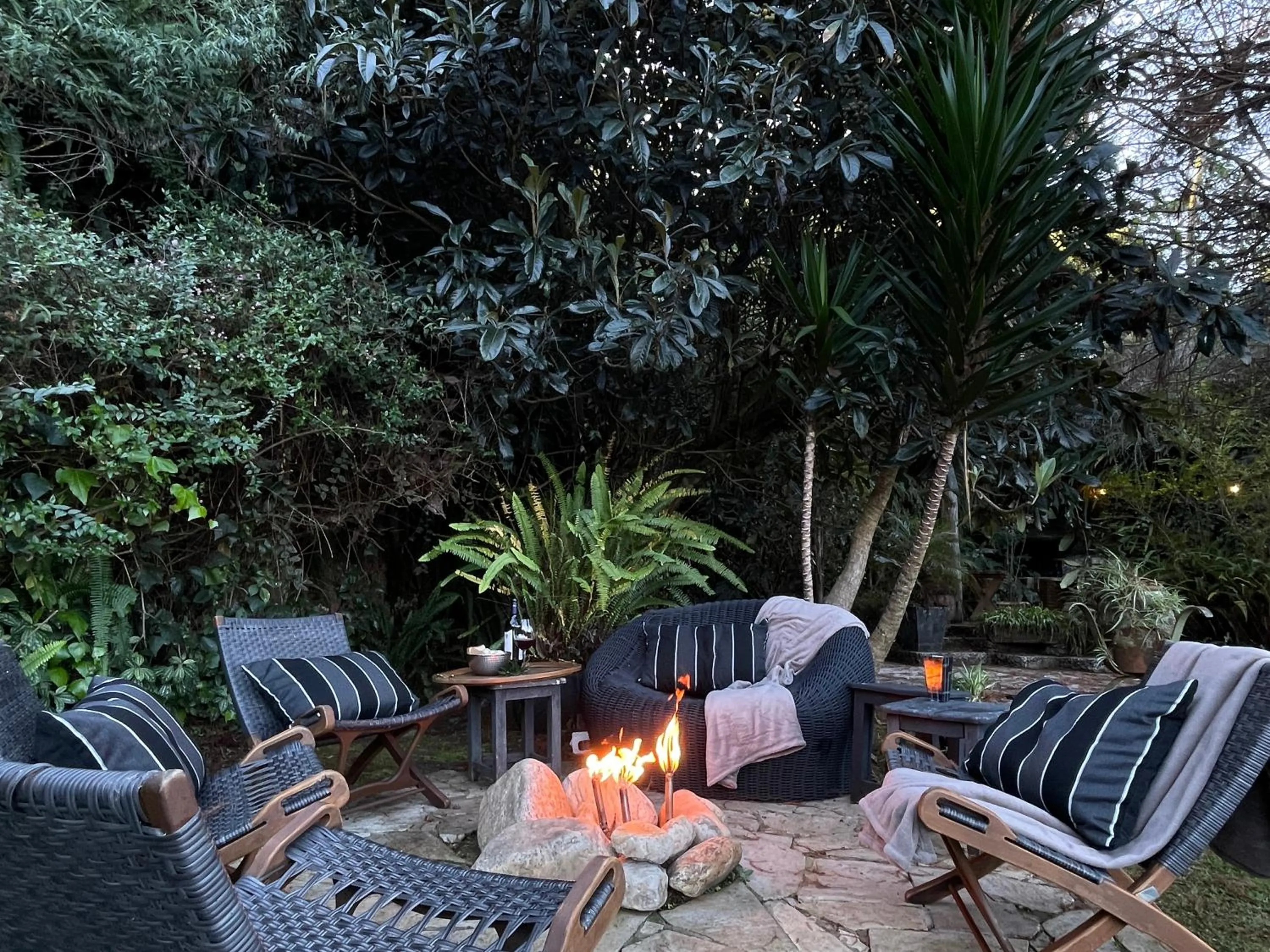 Garden in Alma Hotel