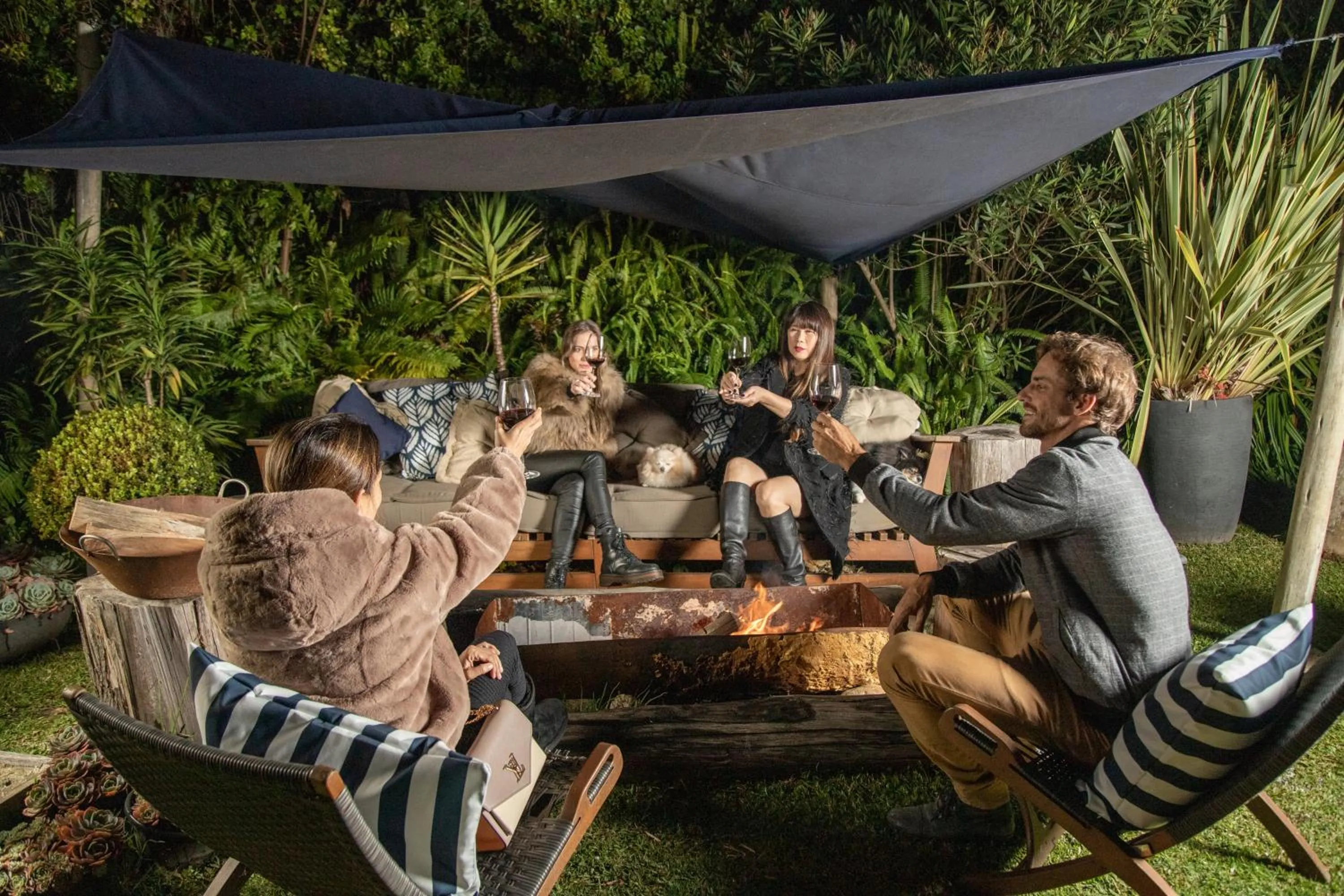 Garden in Alma Hotel