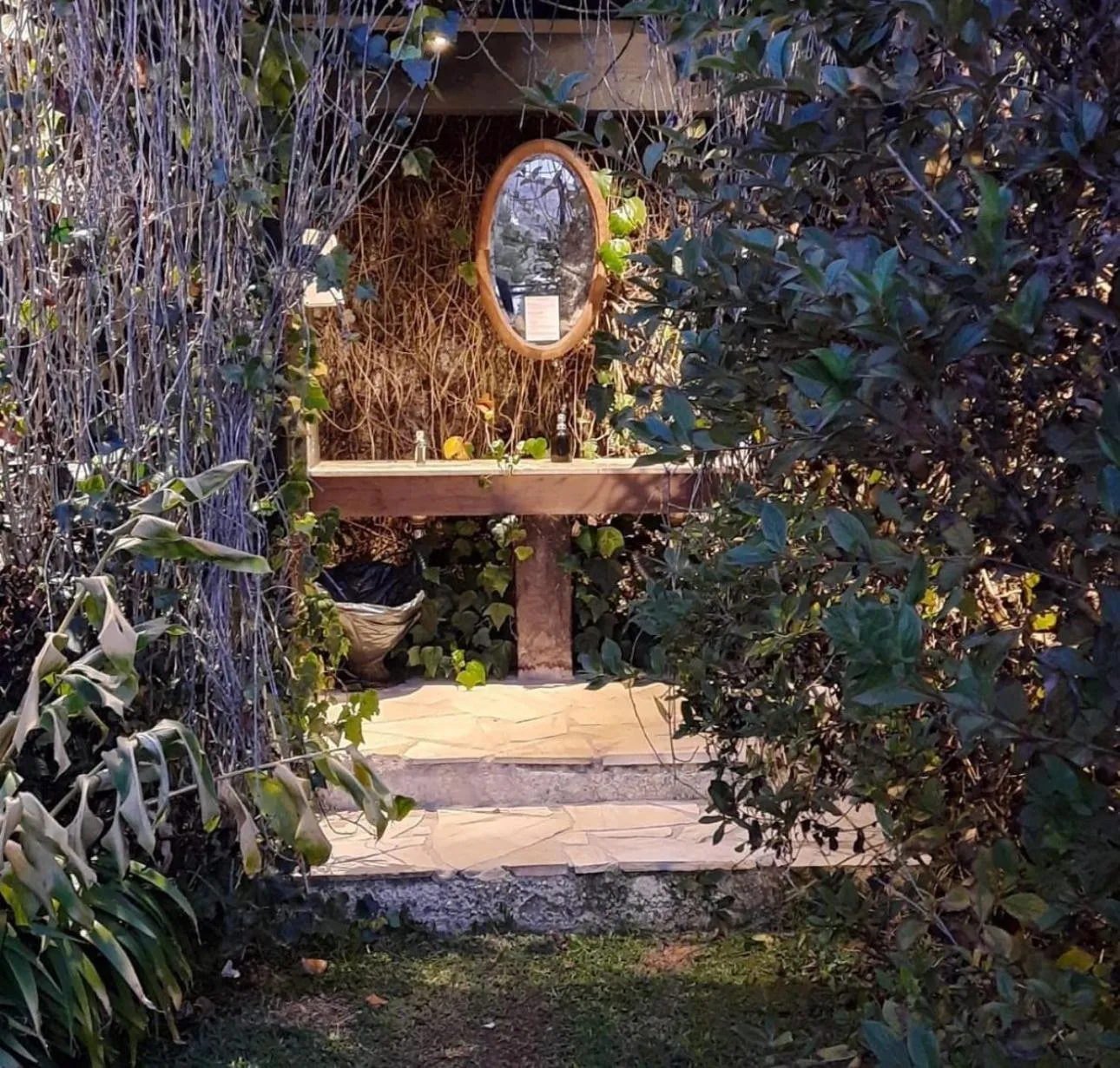 Garden in Alma Hotel