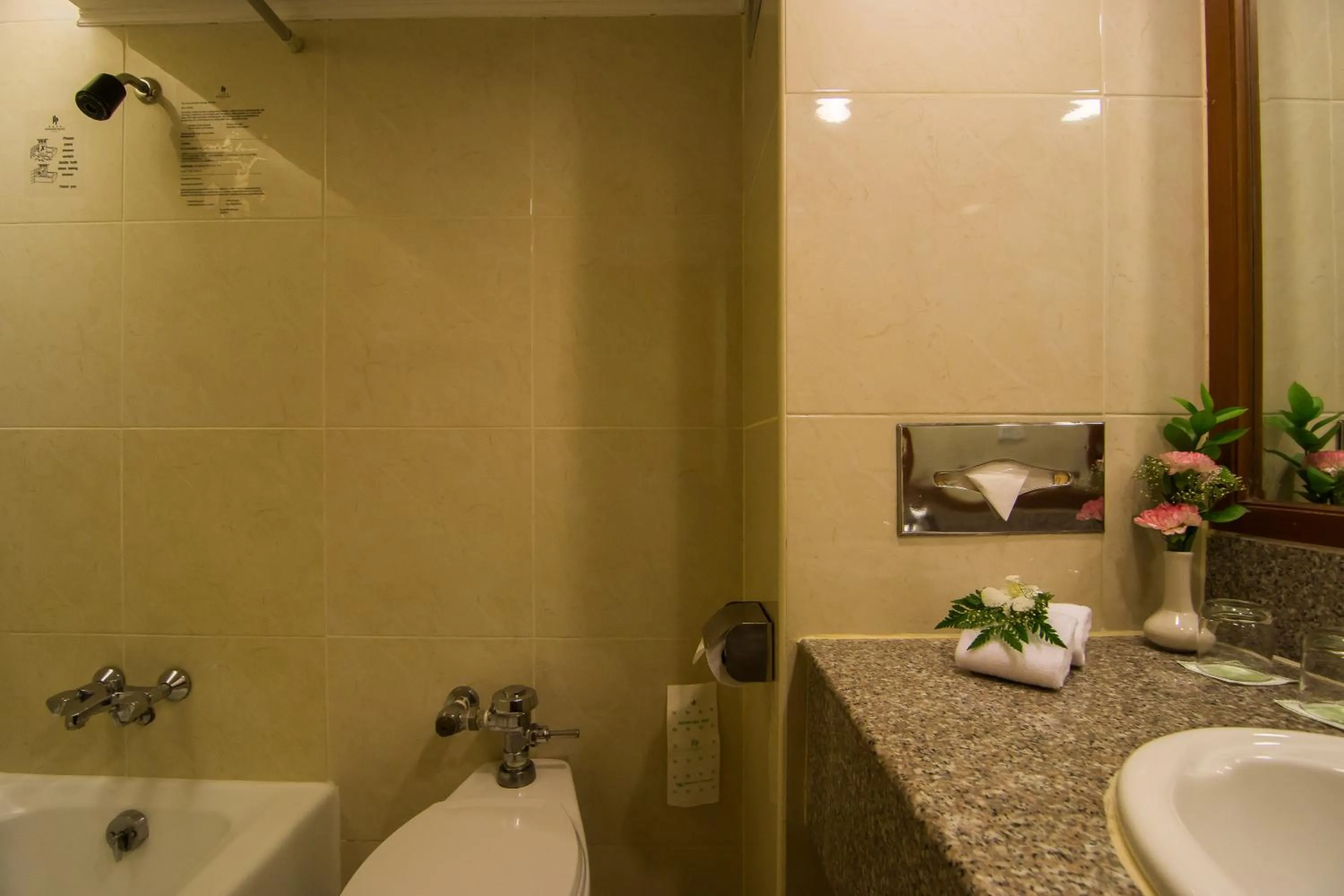 Bathroom in Bangkok Palace Hotel