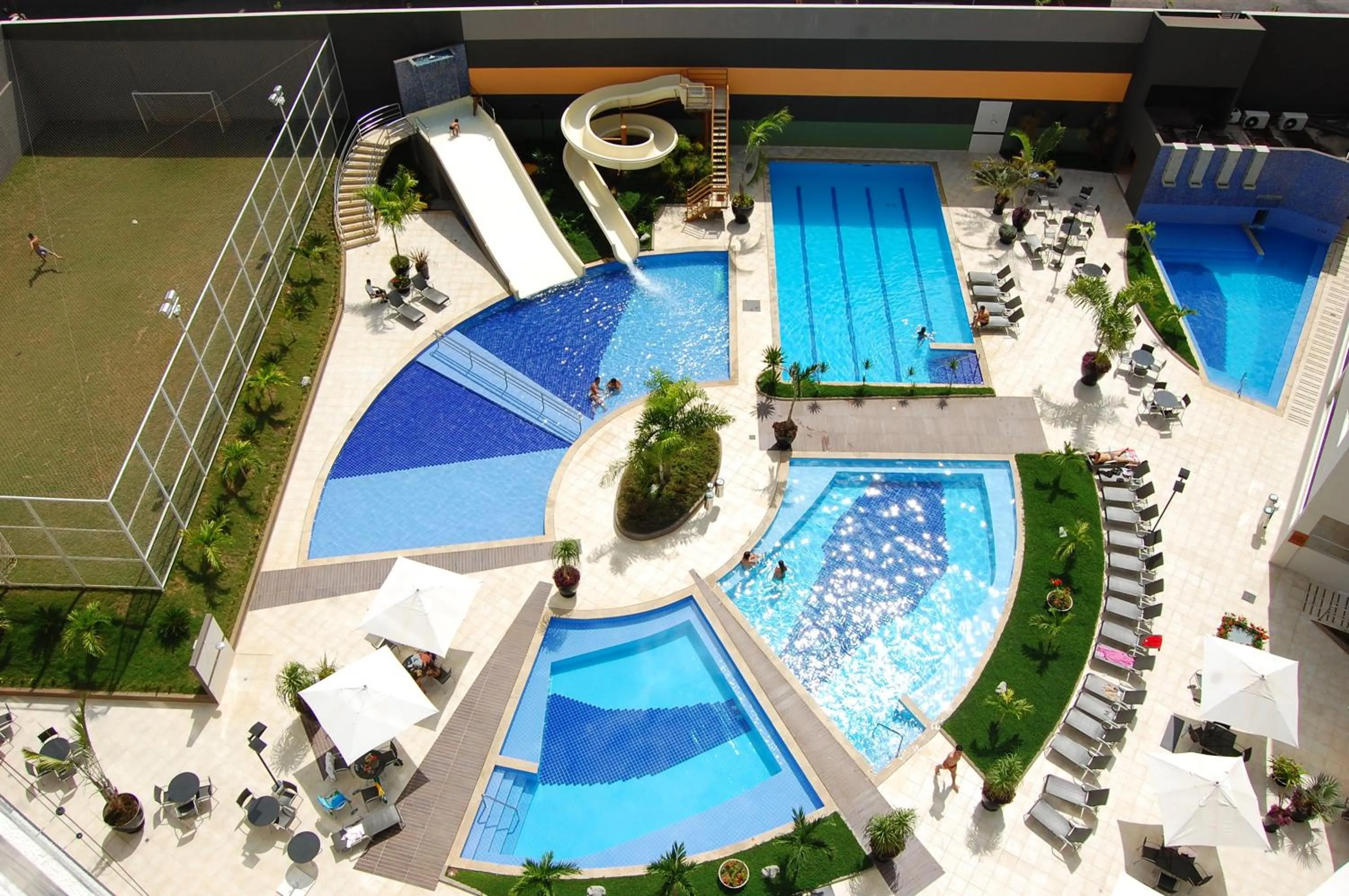 Swimming pool in Veredas do Rio Quente Flat