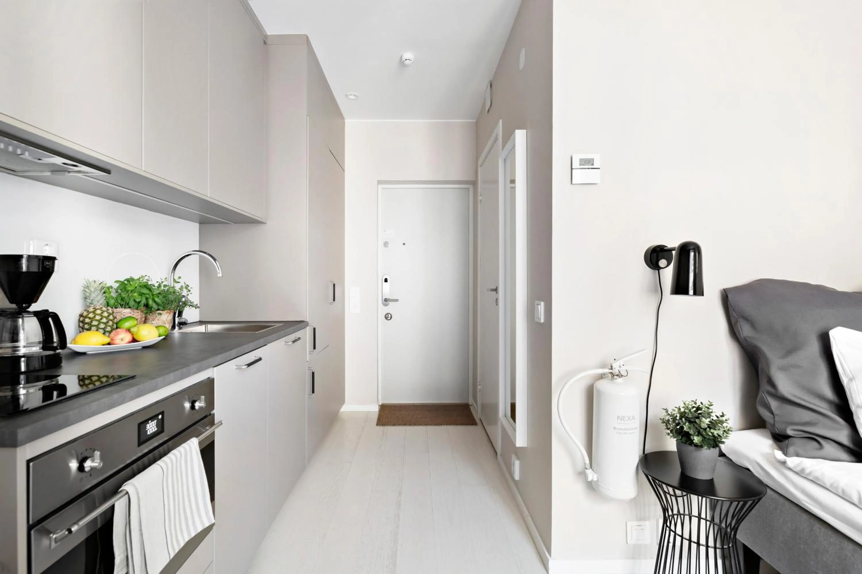 Kitchen or kitchenette in Forenom Apartments Stockholm Johannesgatan