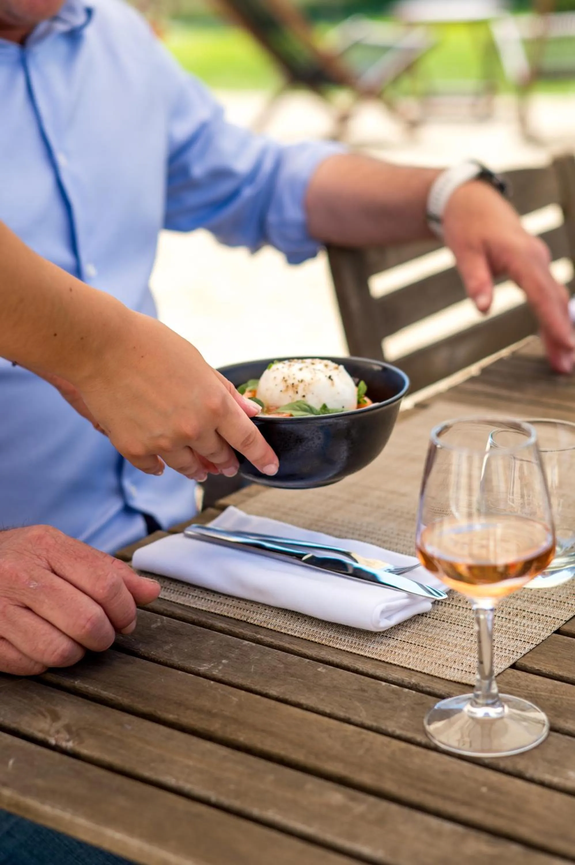 Restaurant/places to eat in Domaine Mélusine - à 2km du Puy duFou France !