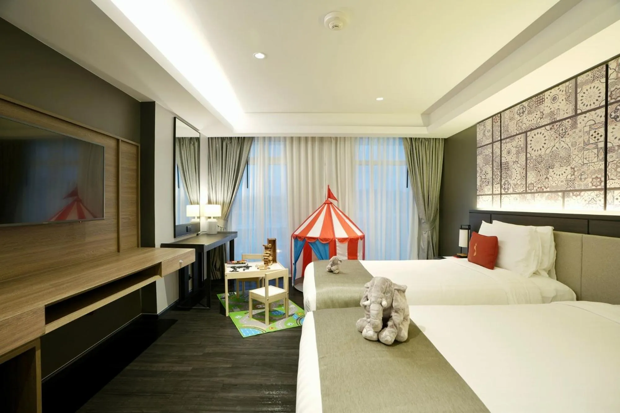 Family Room King & Twin Room in Ramada Plaza by Wyndham Chao Fah Phuket