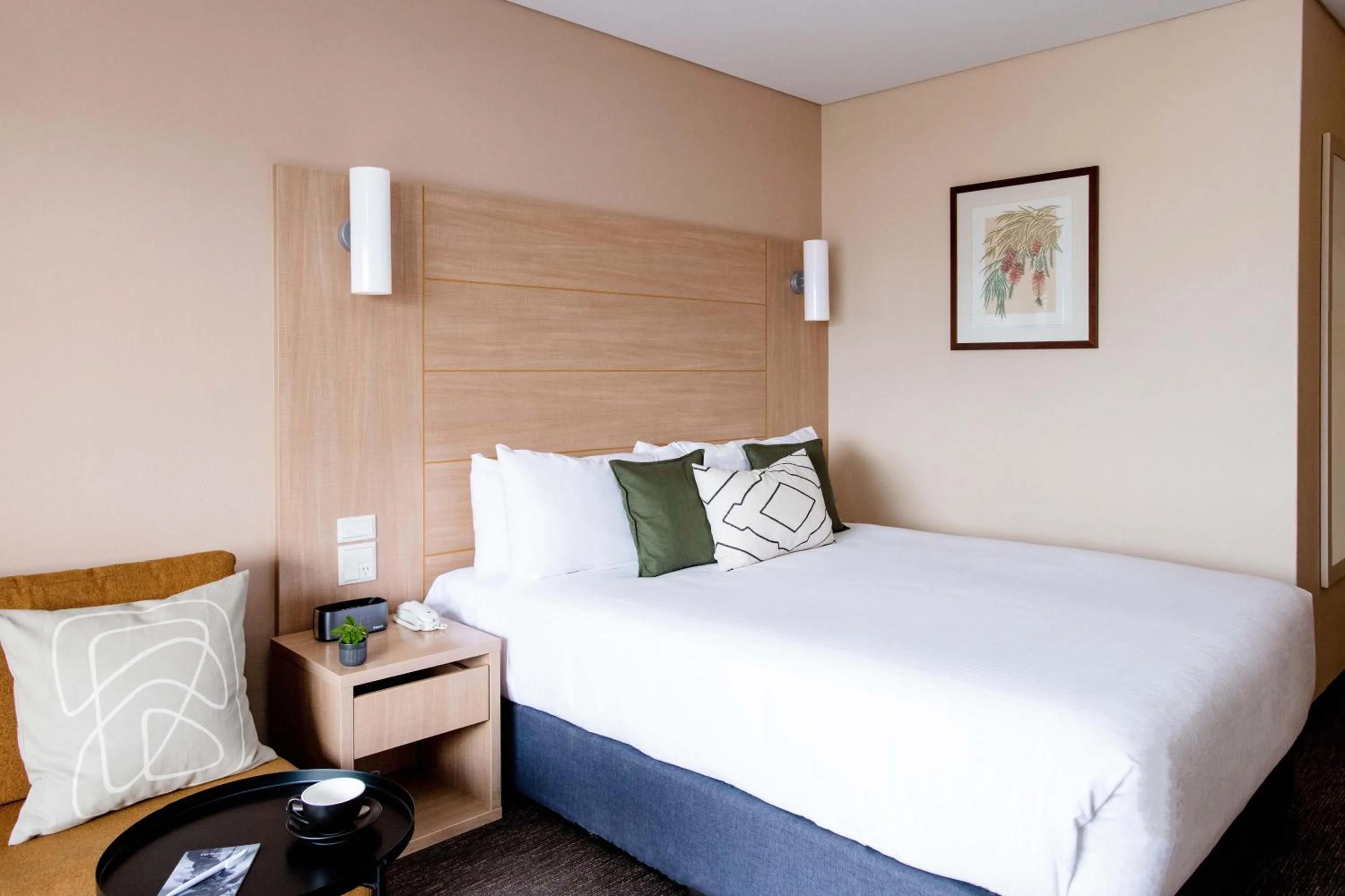 Bed in The Terrace Hotel Adelaide