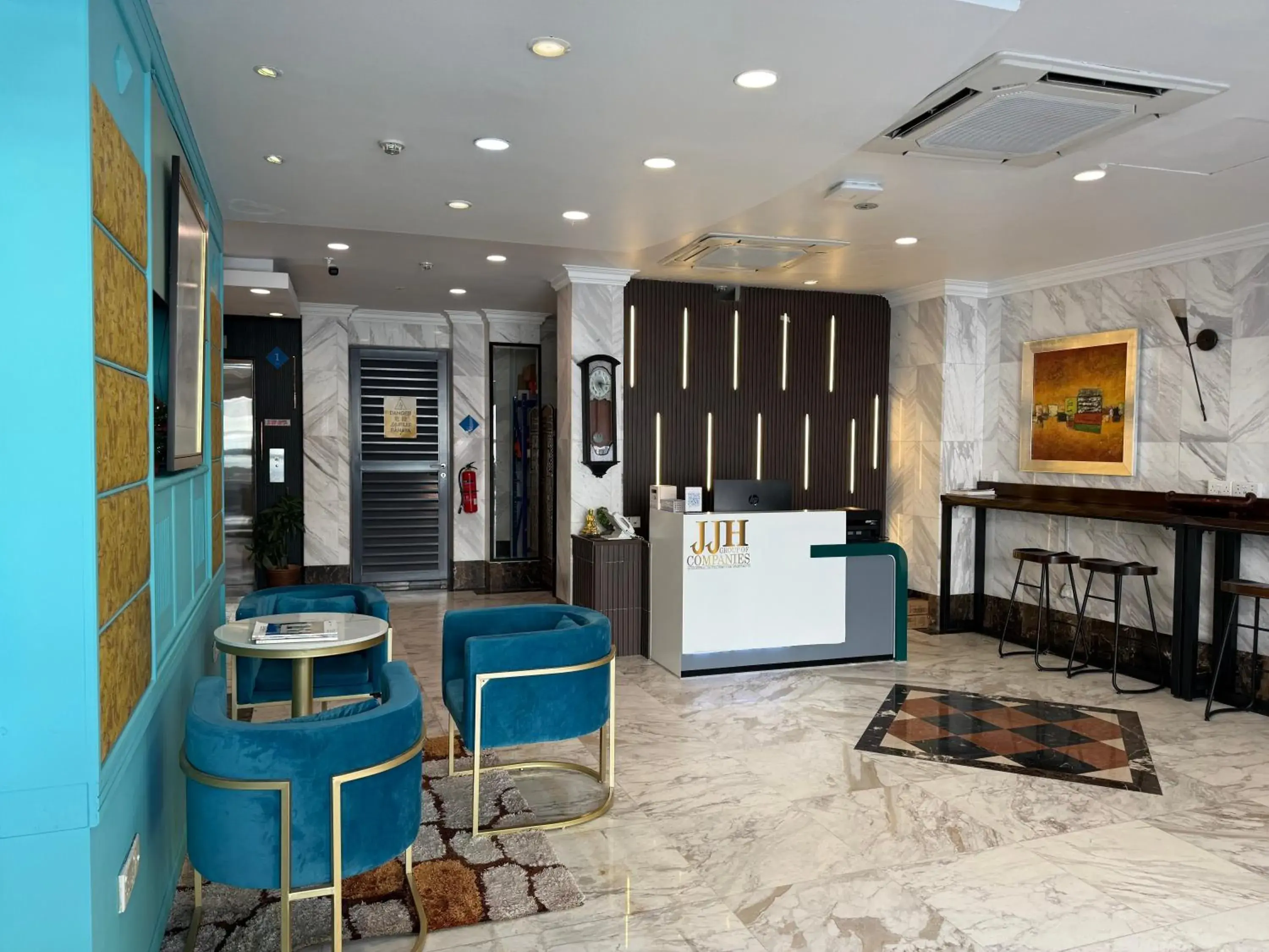 Lobby or reception in HOTEL JJH Aliwal Lobby or reception in HOTEL JJH Aliwal