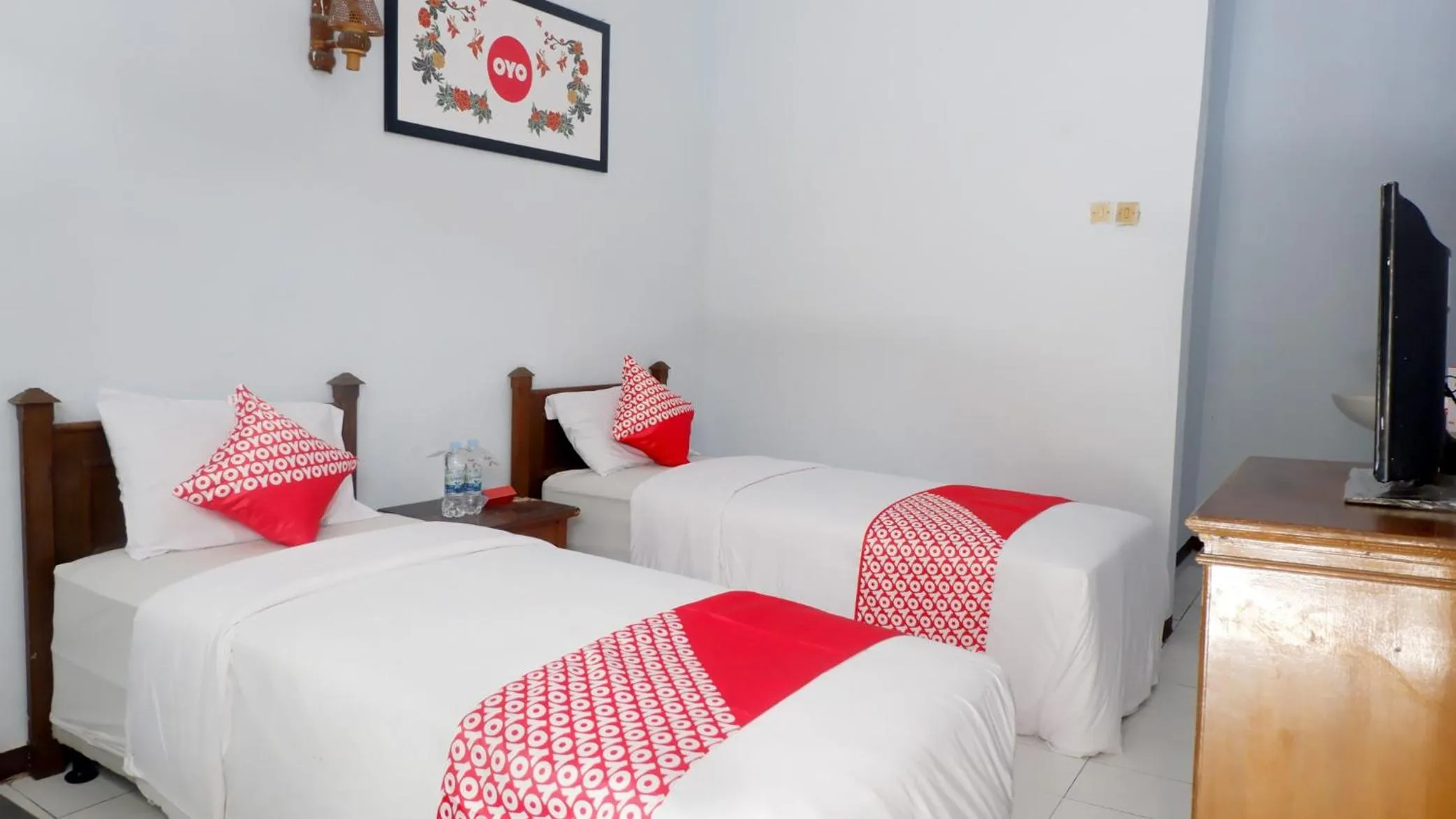 Bedroom, Bed in Hotel O Arjosari Near Plaza Araya Formerly Hotel Nugraha