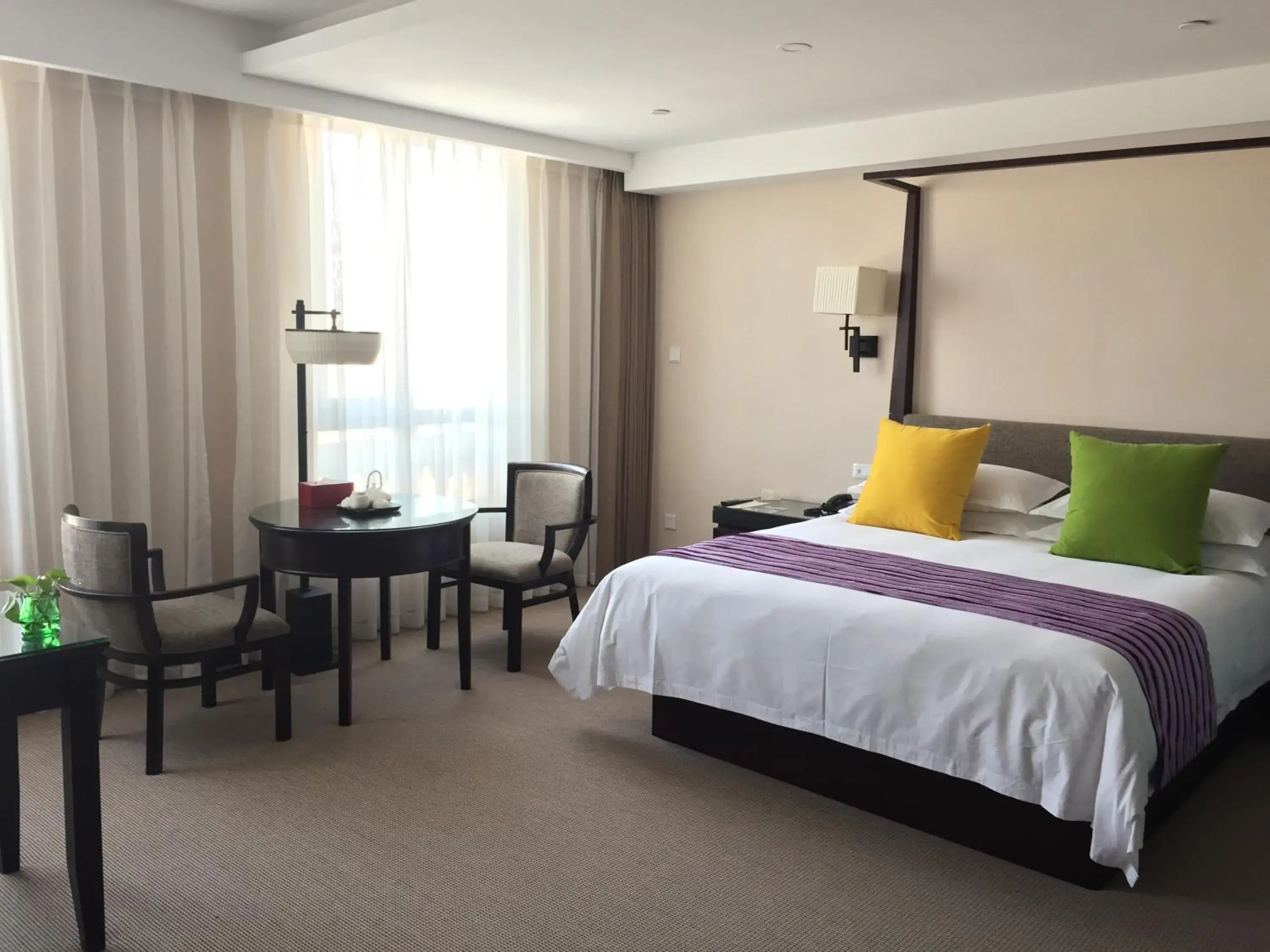 Bed in SSAW Boutique Hotel Hangzhou Xixi Park Bed in SSAW Boutique Hotel Hangzhou Xixi Park