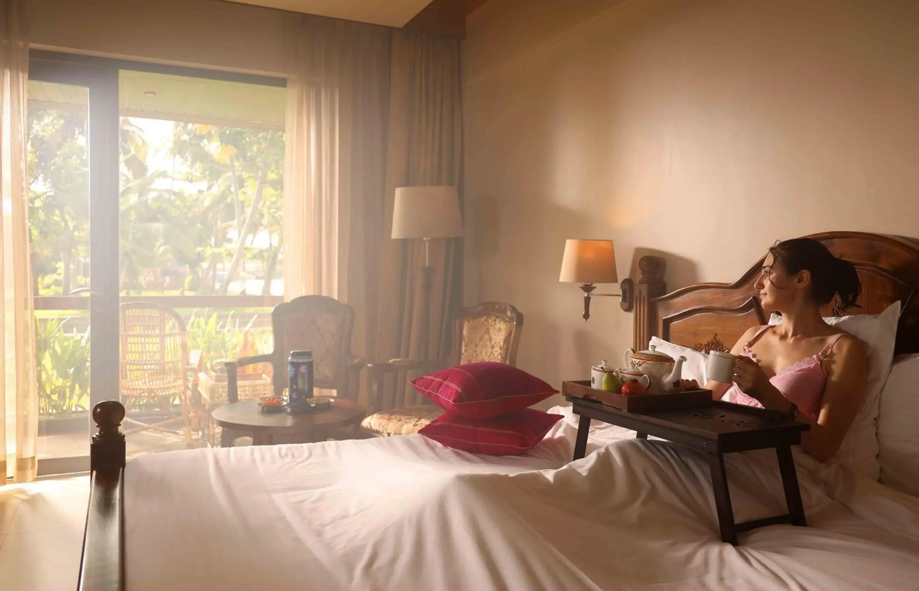 Bedroom, Bed in Uday Backwater Resort Bedroom, Bed in Uday Backwater Resort