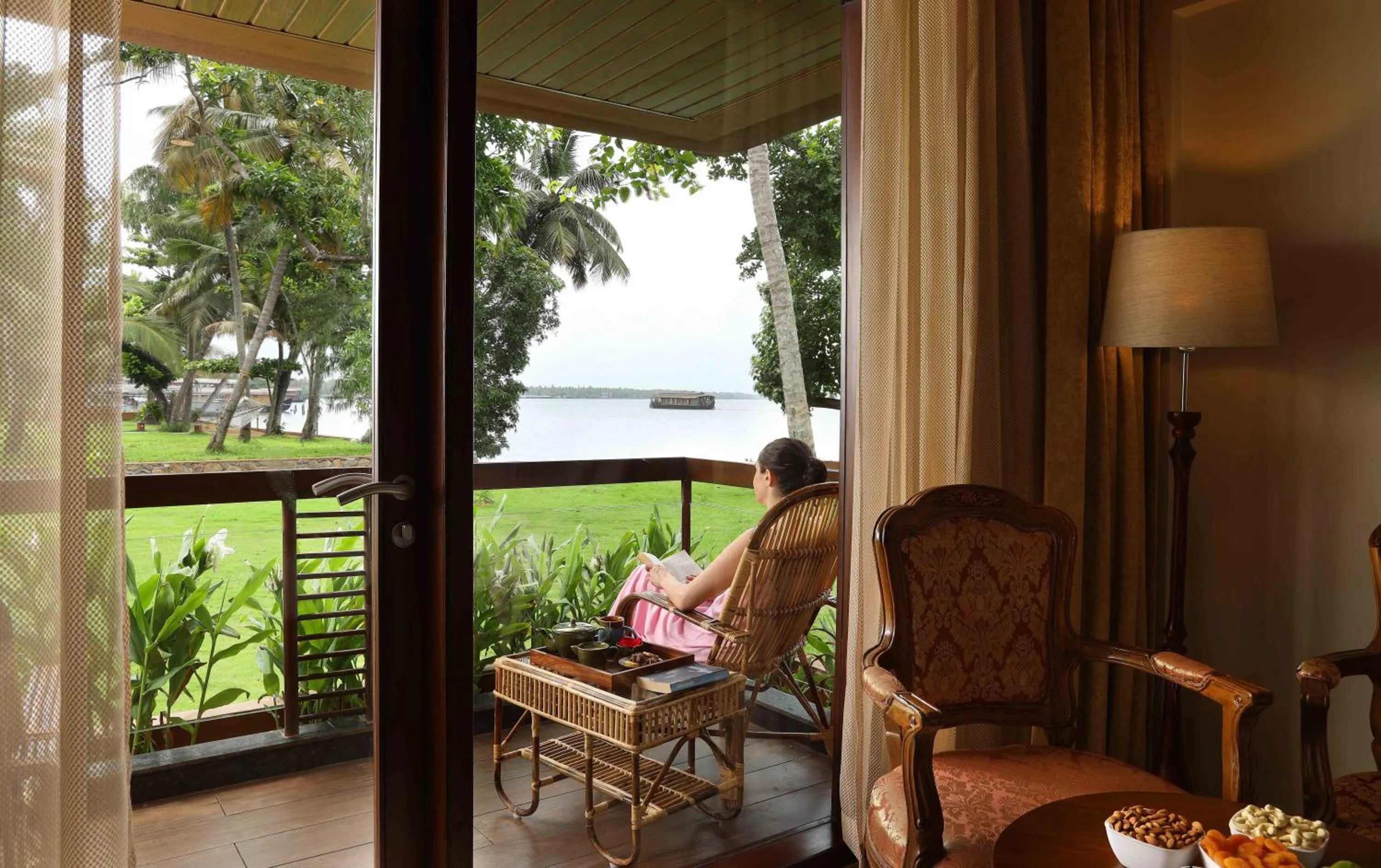Balcony/Terrace in Uday Backwater Resort