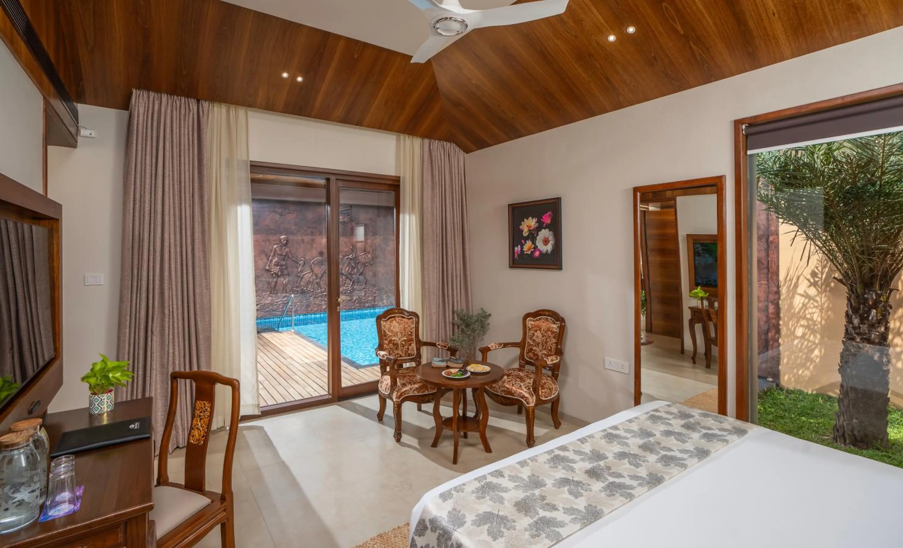 Bedroom, Bed in Uday Backwater Resort