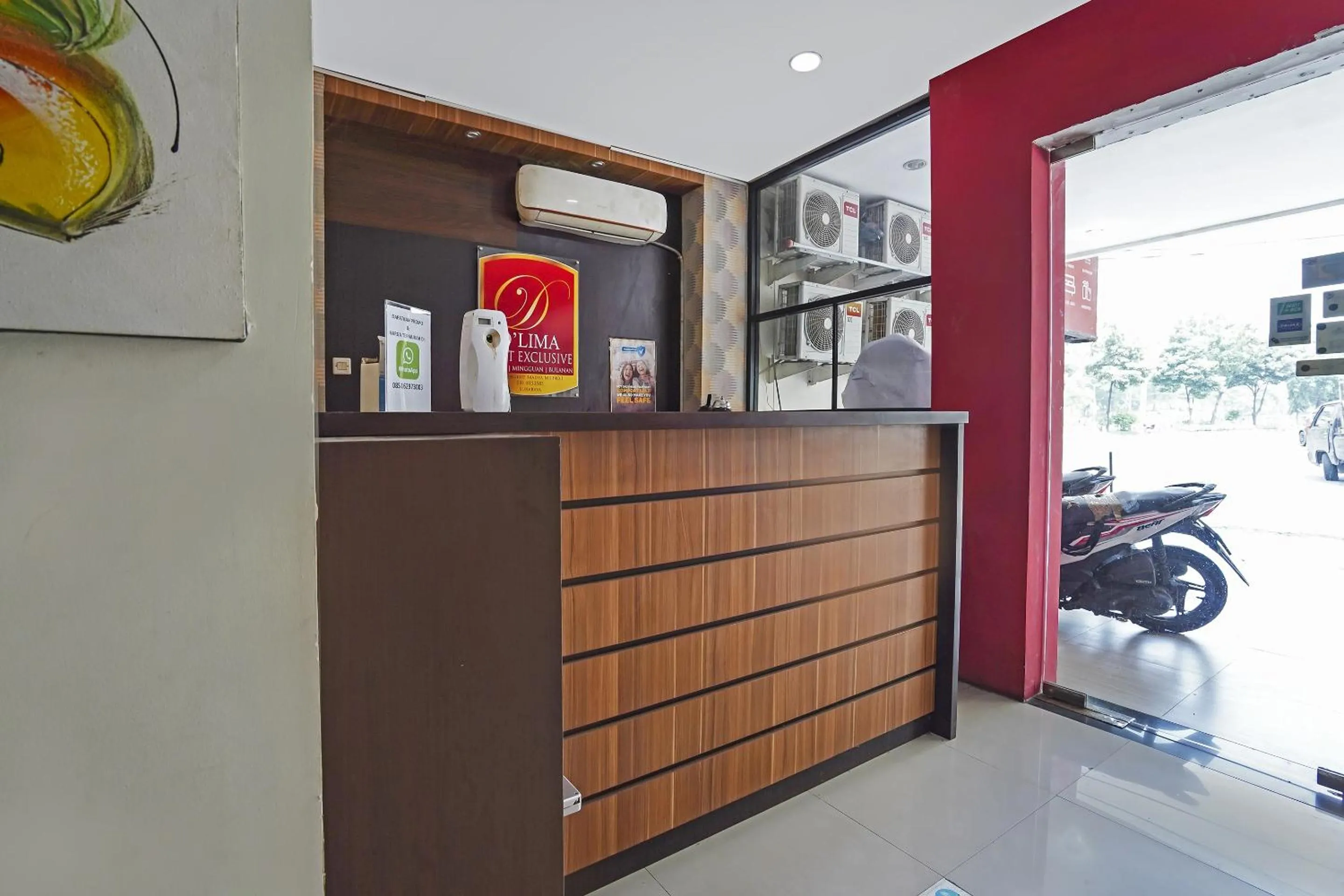 Lobby or reception in Hotel O D'lima Guest House Sub