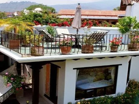 Balcony/Terrace in Hotel Casa Madeleine B&B & Spa