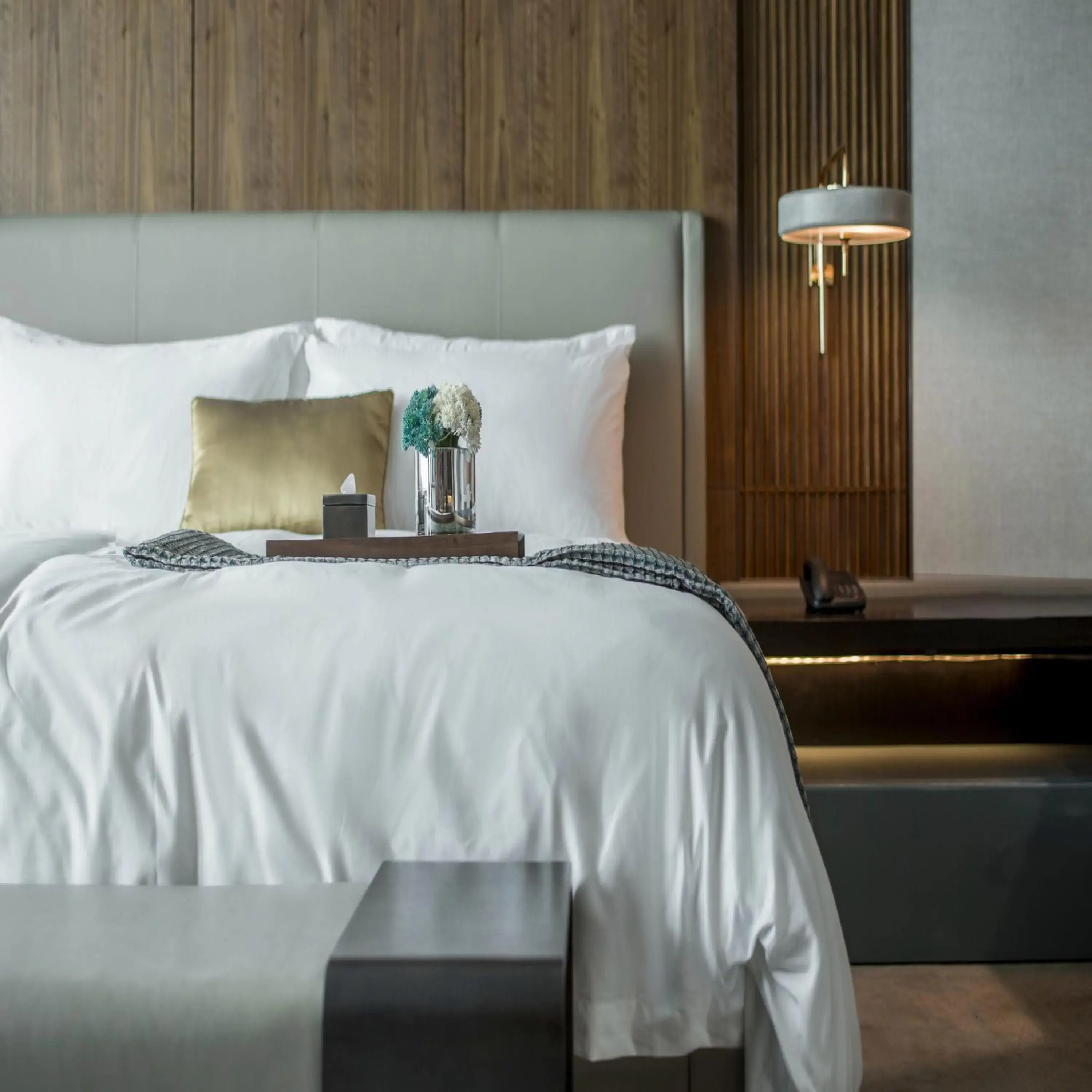 Bed in InterContinental Zhuhai by IHG Bed in InterContinental Zhuhai by IHG