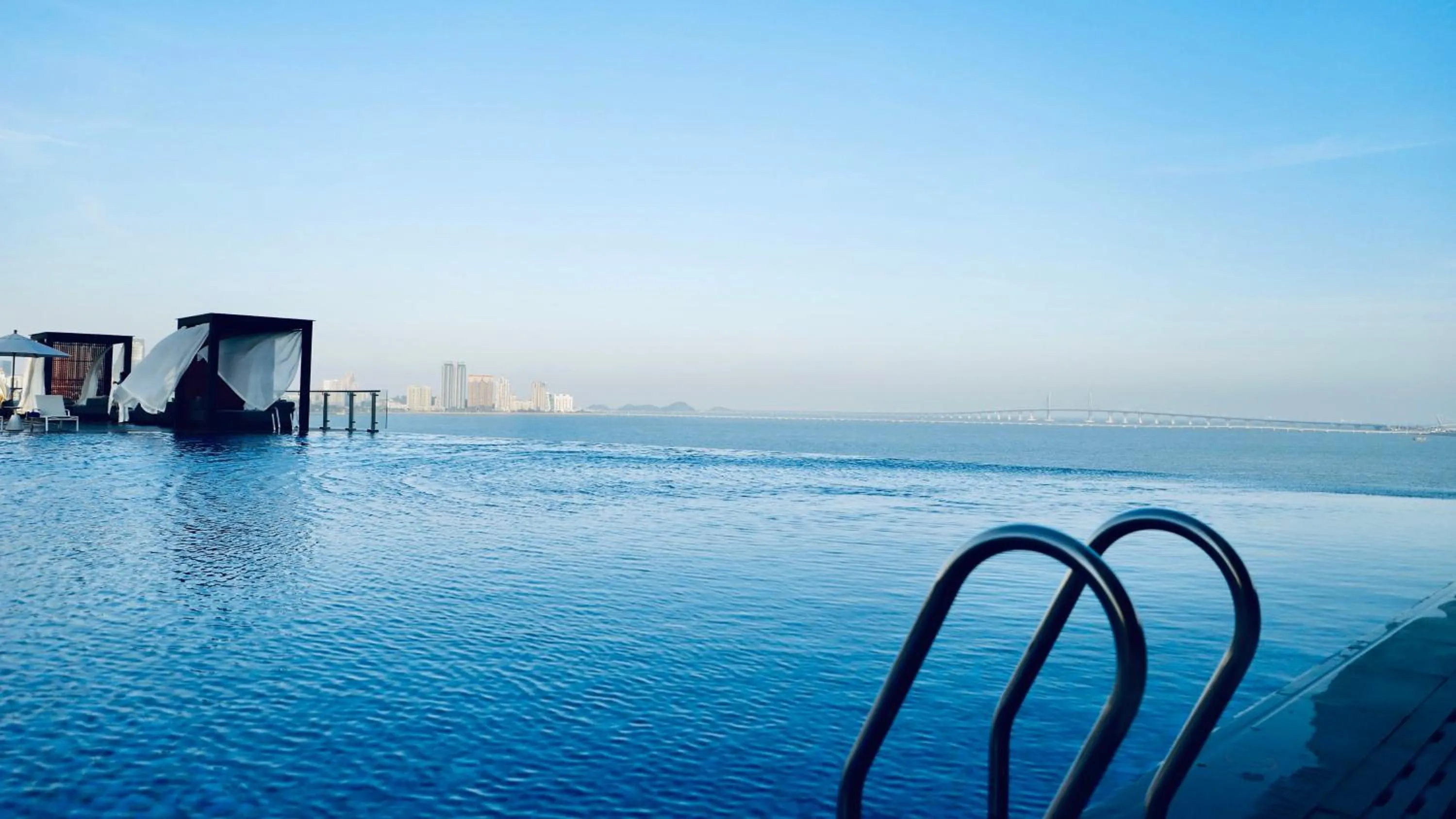 Swimming pool in InterContinental Zhuhai by IHG